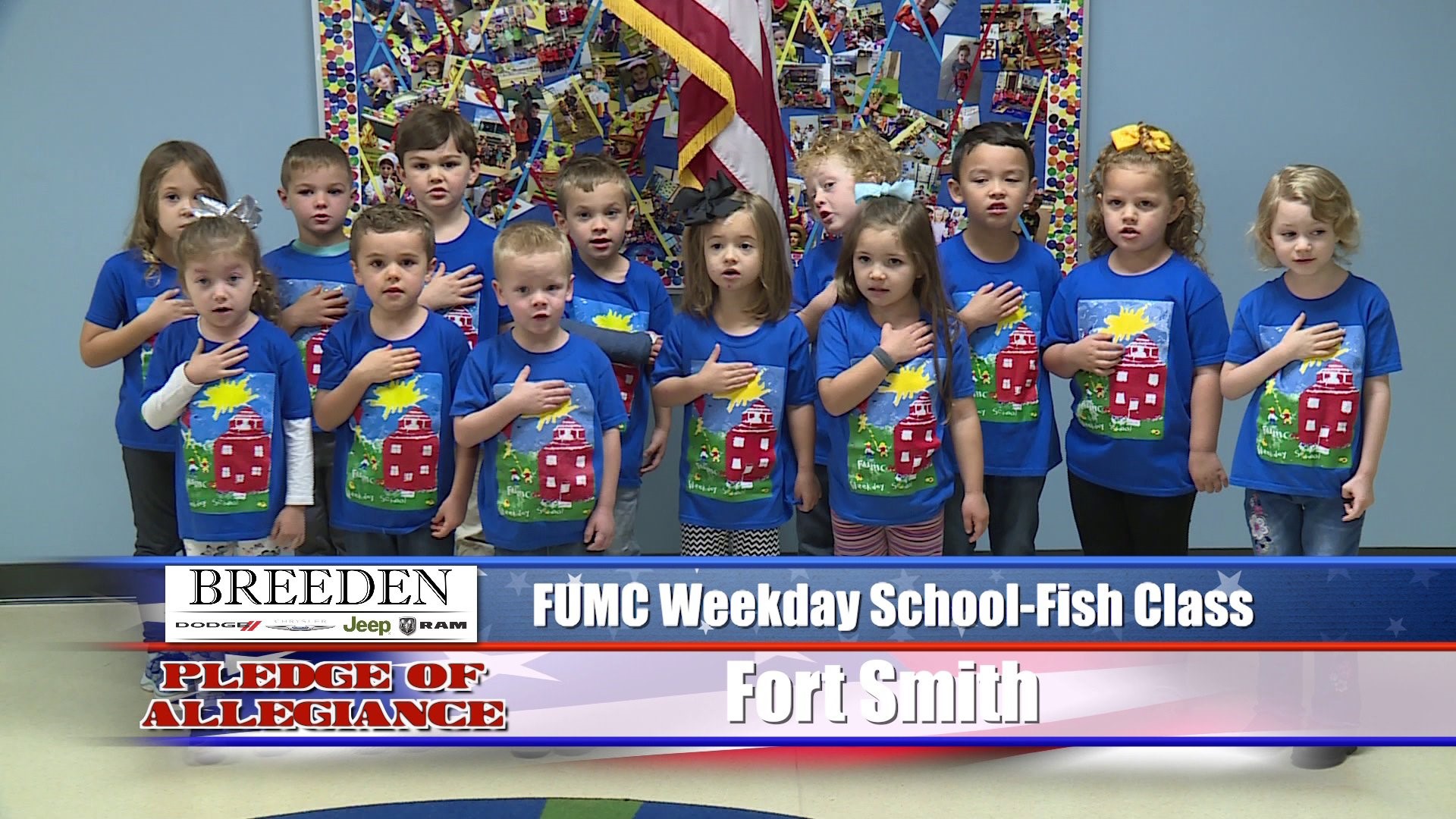 FUMC Weekday School  Fish Class  Fort Smith