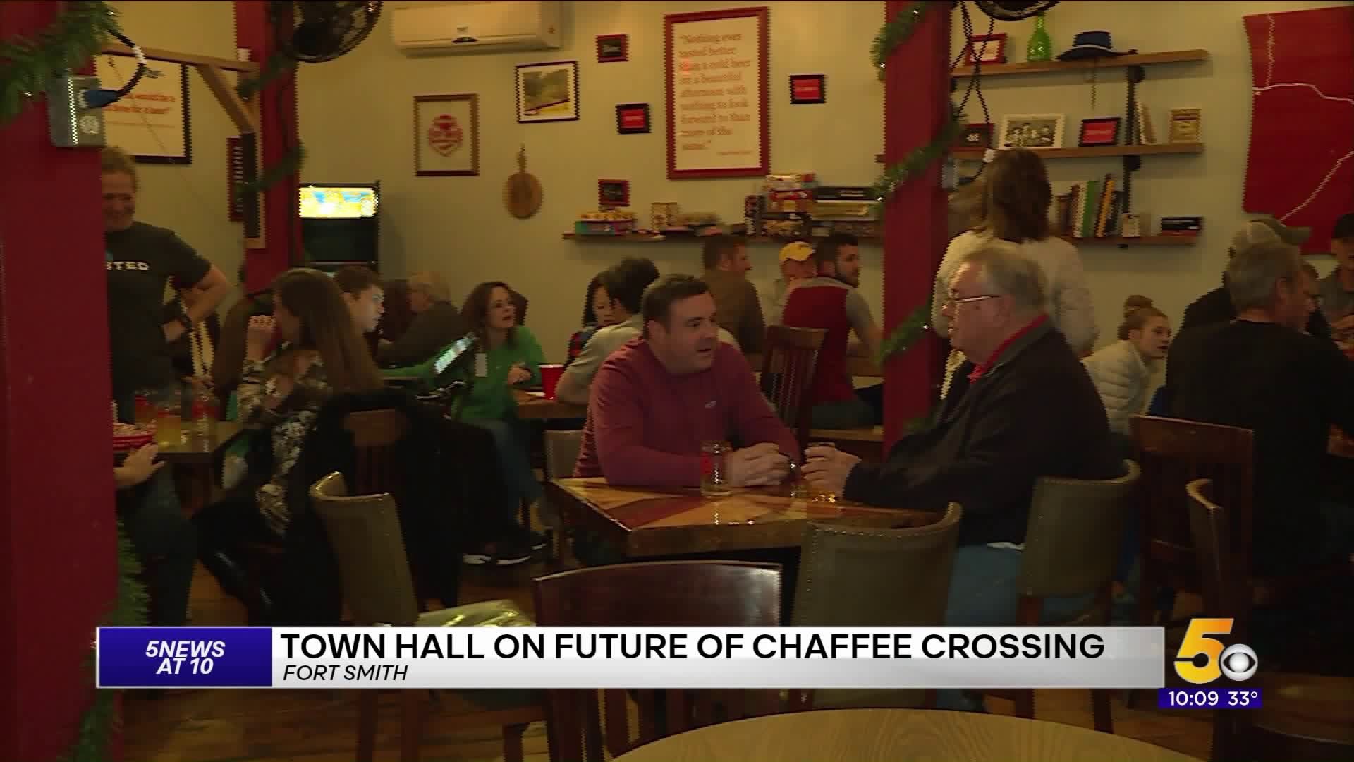 Town Hall Meeting Held About The Future Of Chaffee Crossing