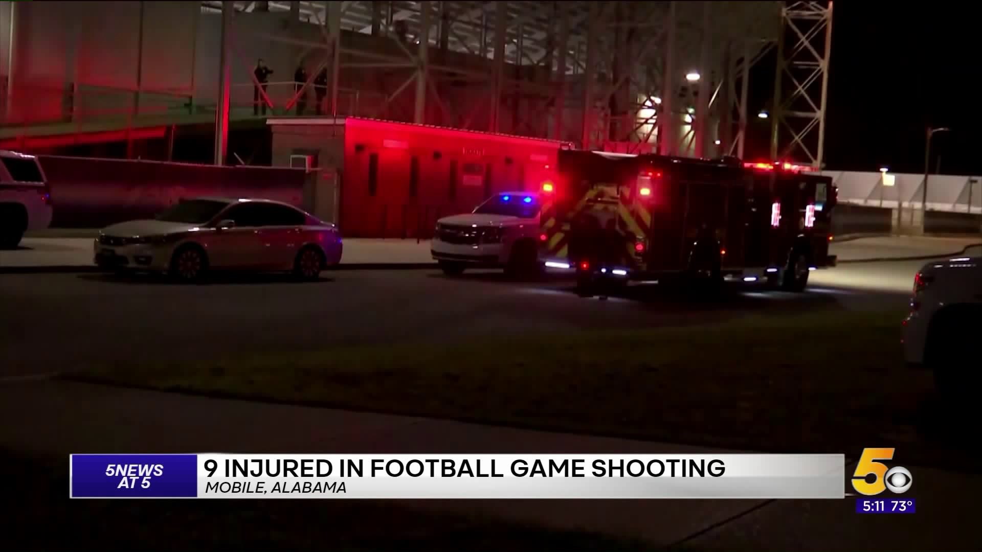 Shooting Leaves Ten Injured After Alabama High School Football Game