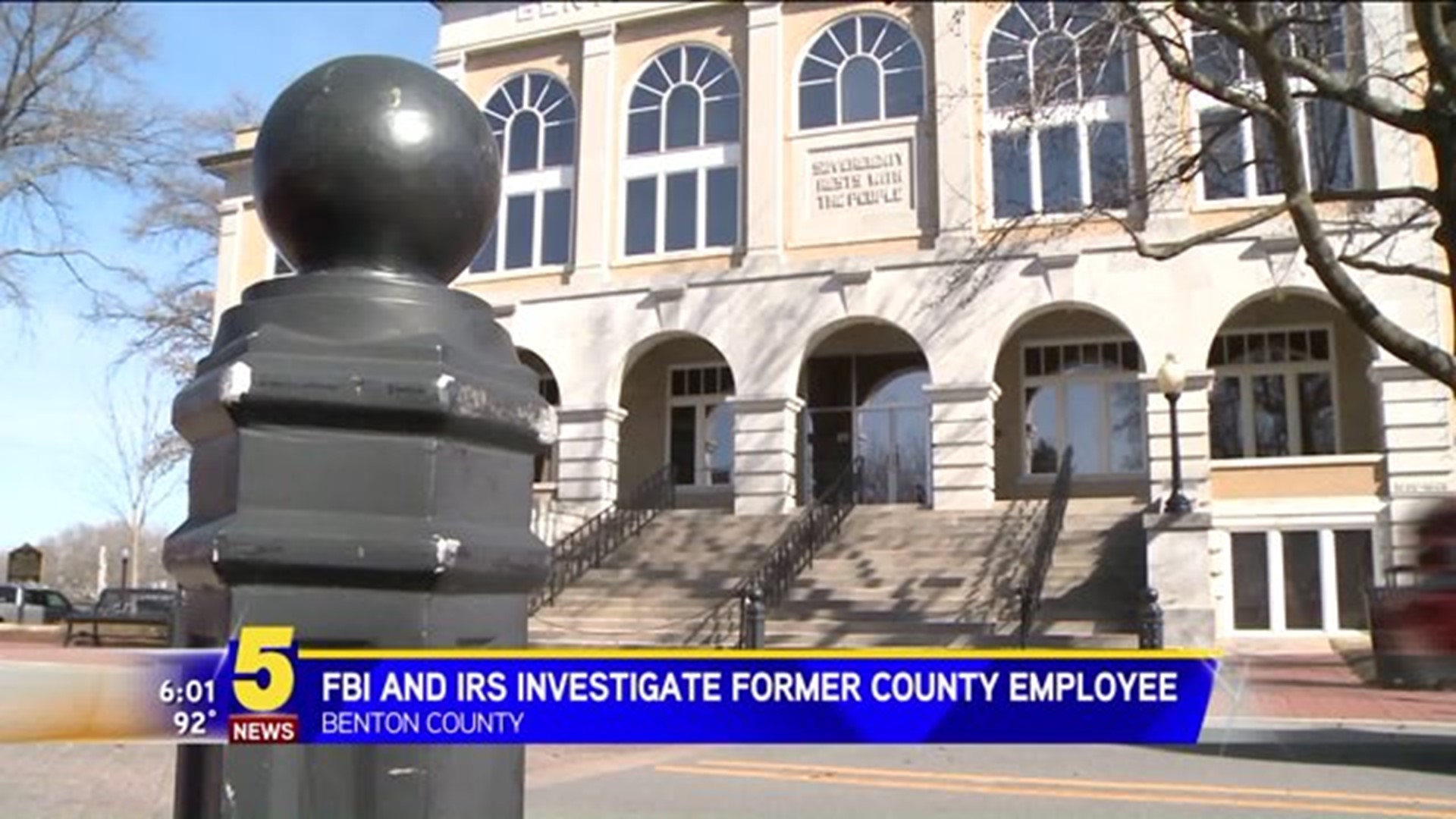 FBI And IRS Investigate Former County Employee