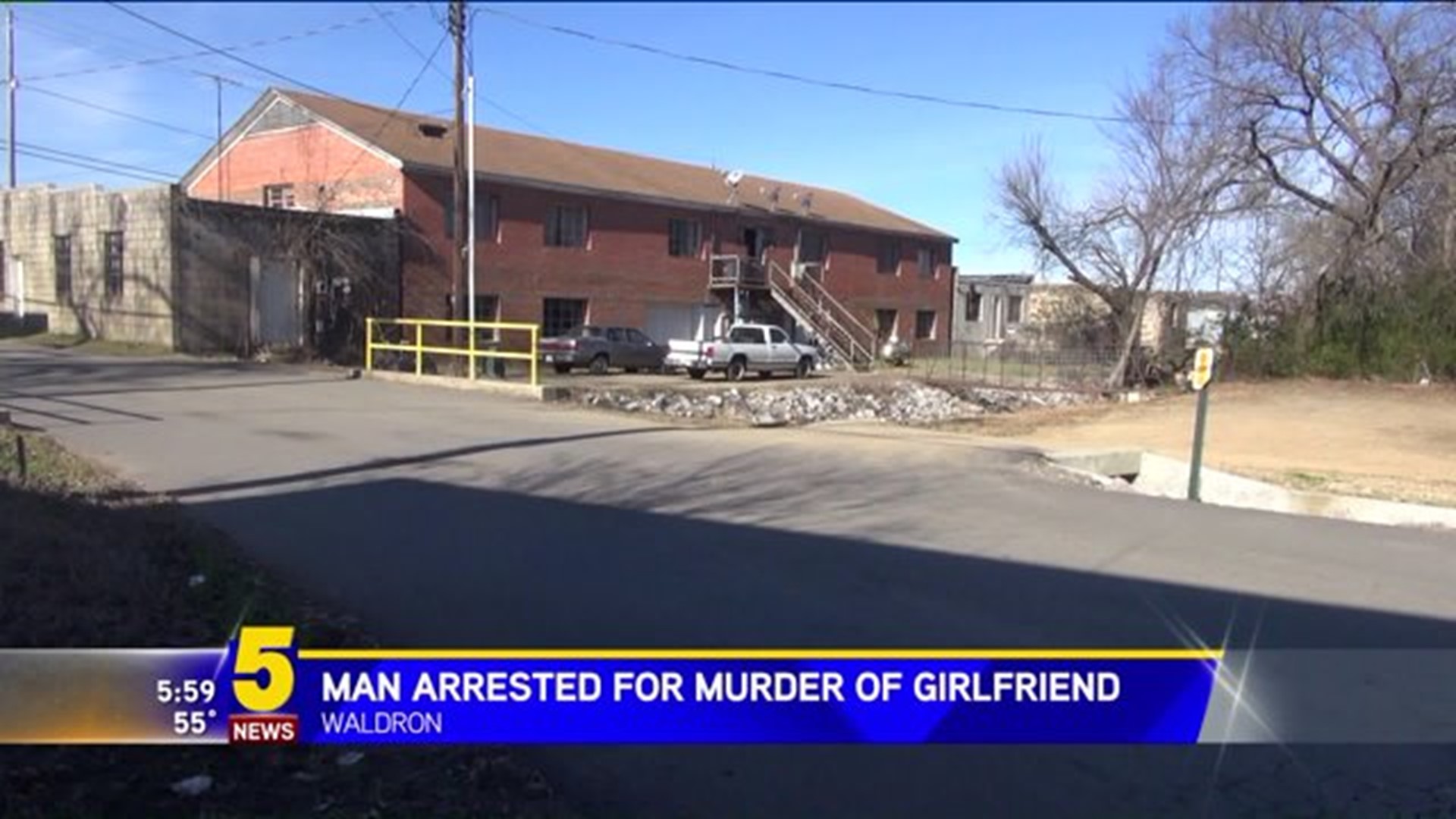 waldron man arrested for murder