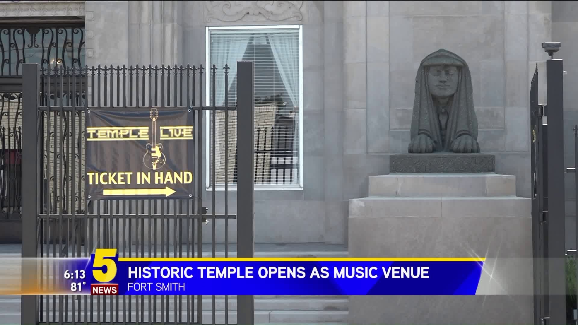 Historic Temple Music Venue