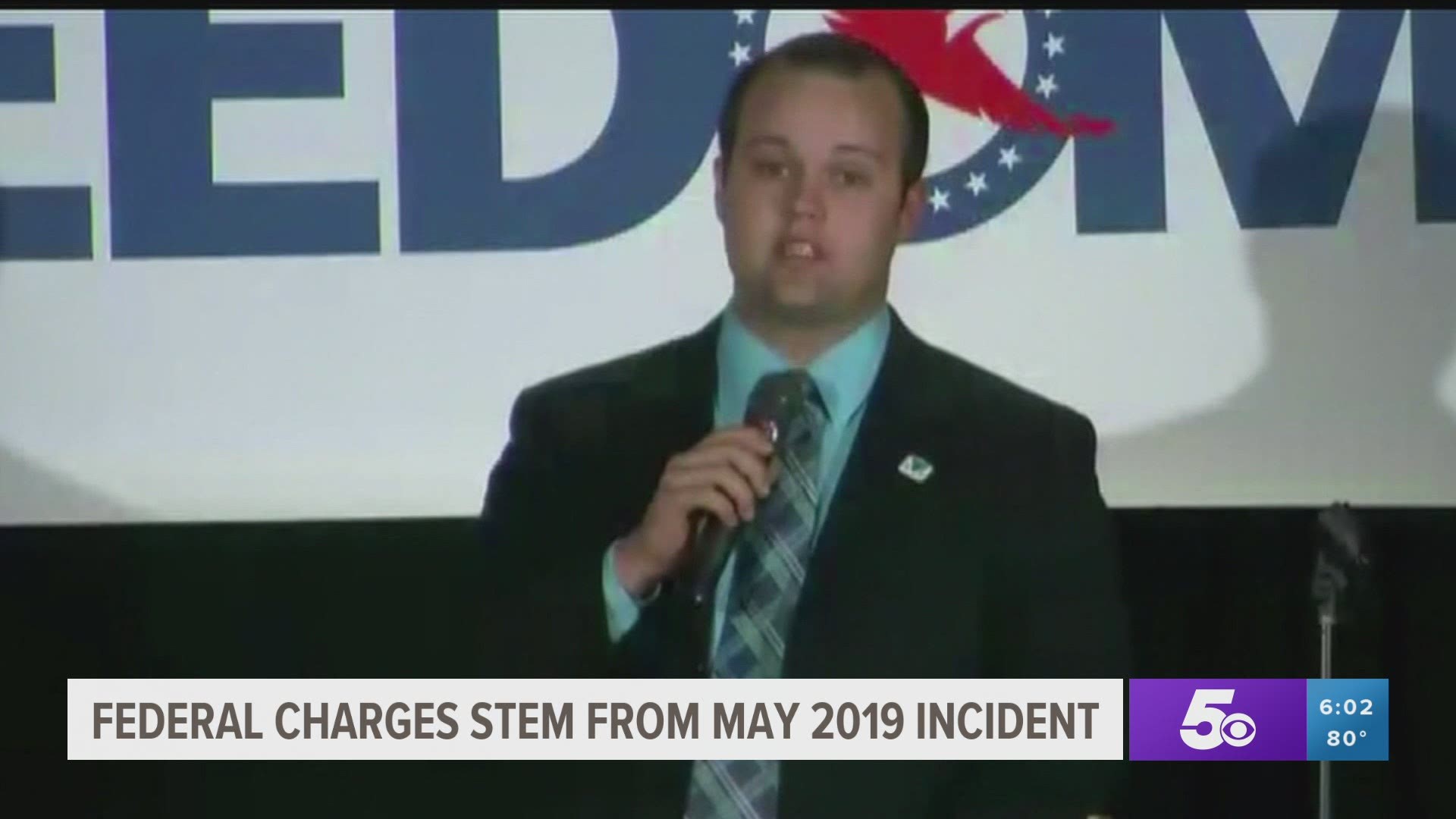 The oldest of the Duggar children is facing two charges of possessing child porn.