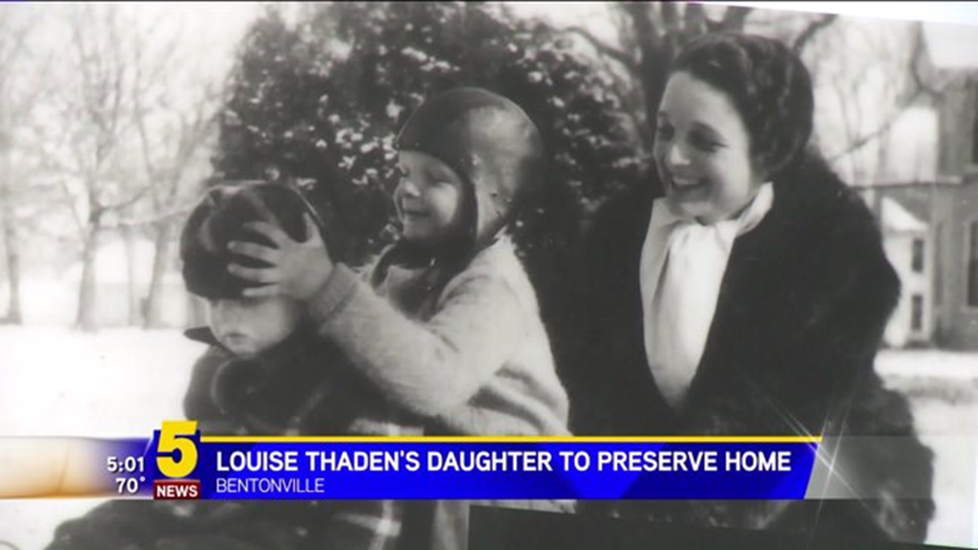 Louise Thaden`s Daughter To Preserve Home