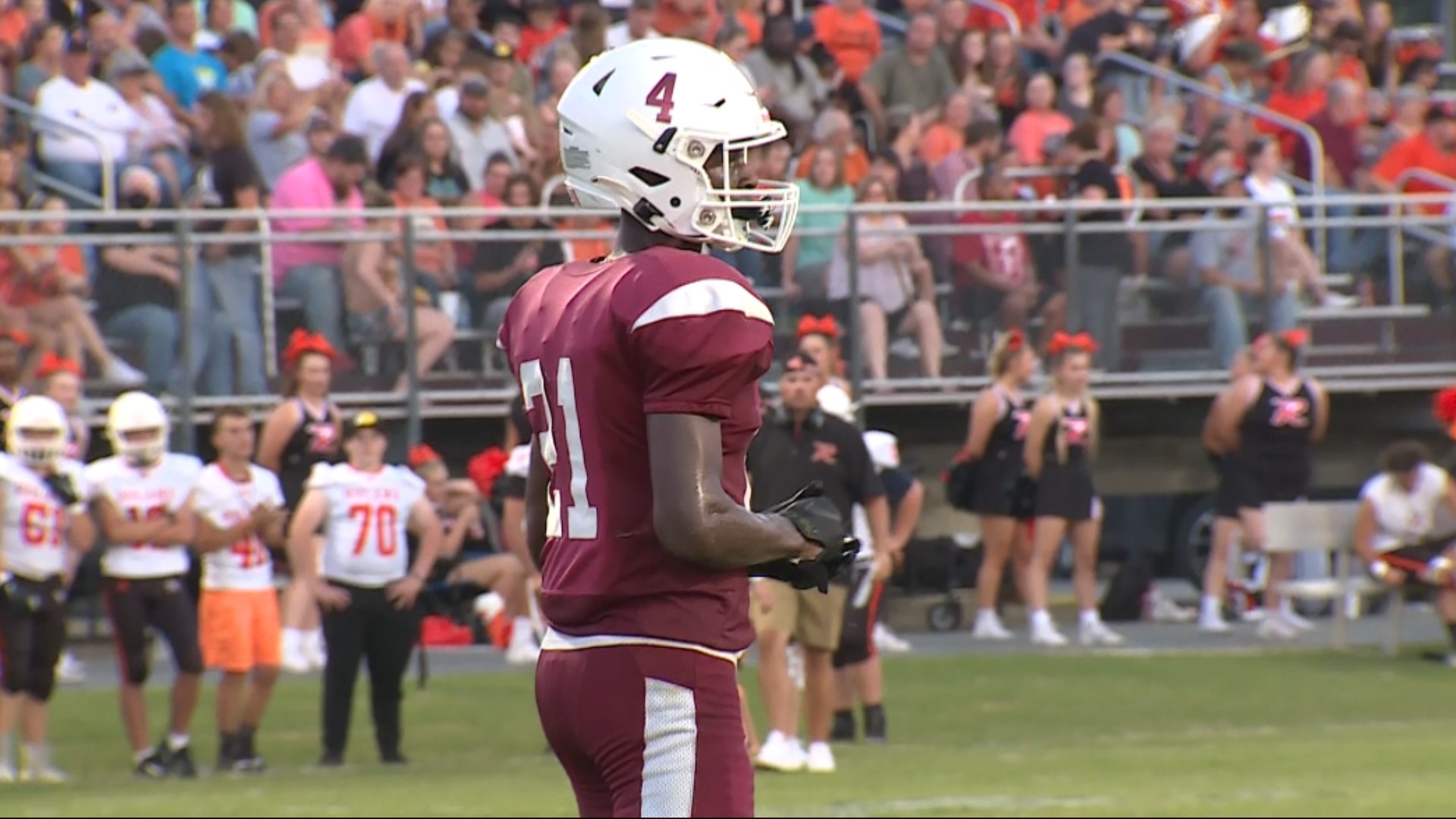 The Muldrow senior dominated on both sides of the ball in helping lead the Bulldogs to a win in the Battle of 64.
