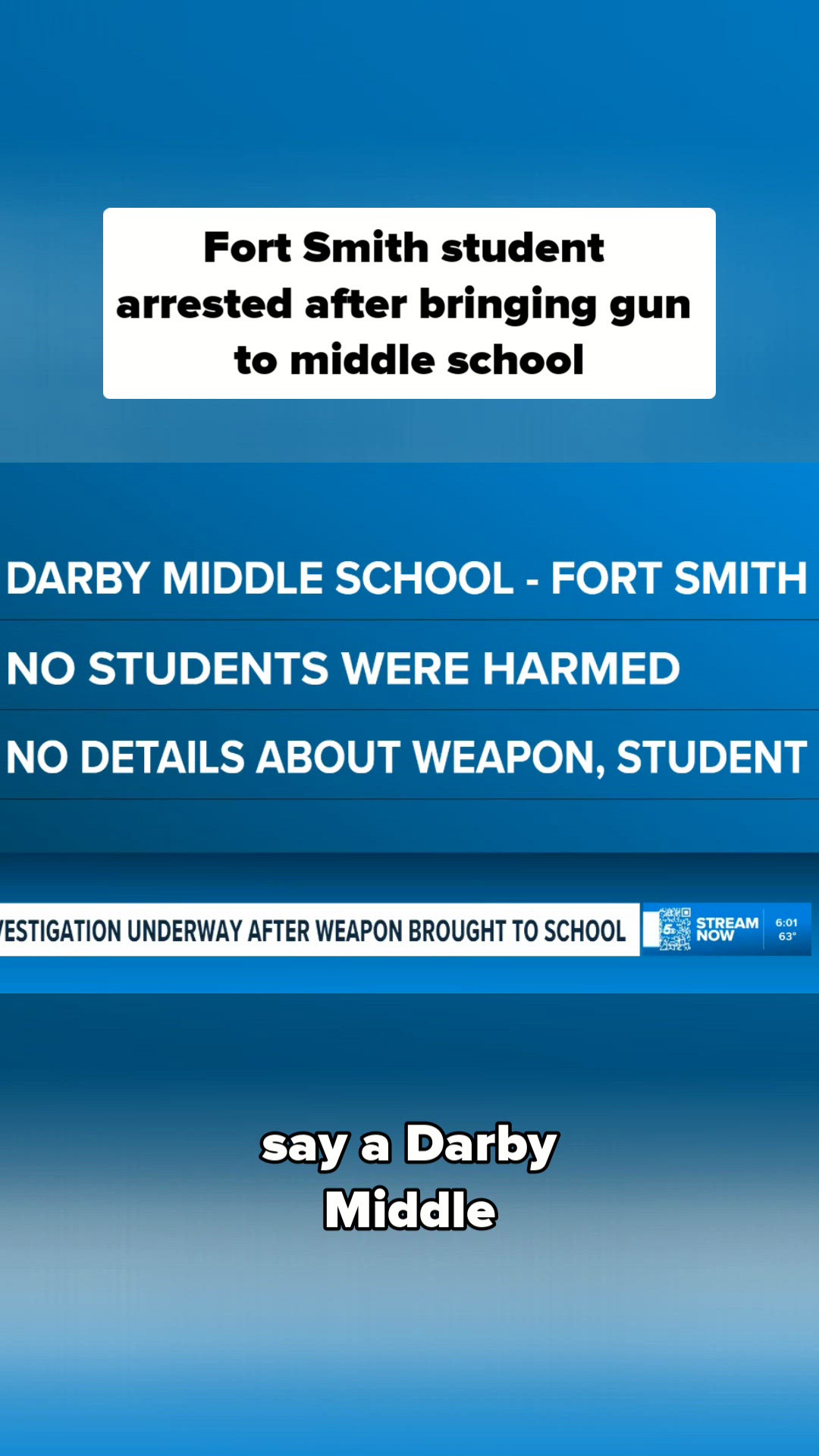 Fort Smith student arrested after bringing gun to middle school ...