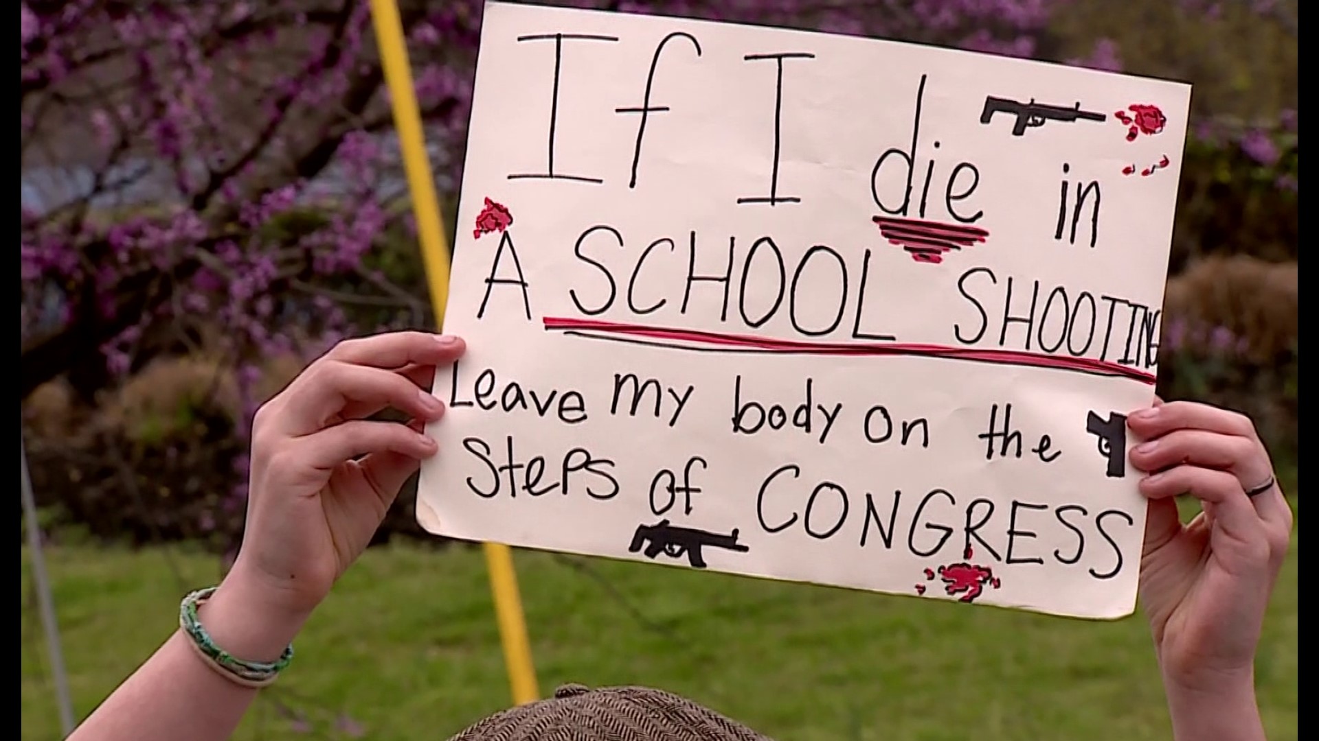 On April 5th many students across the country took a stand against gun violence in America.