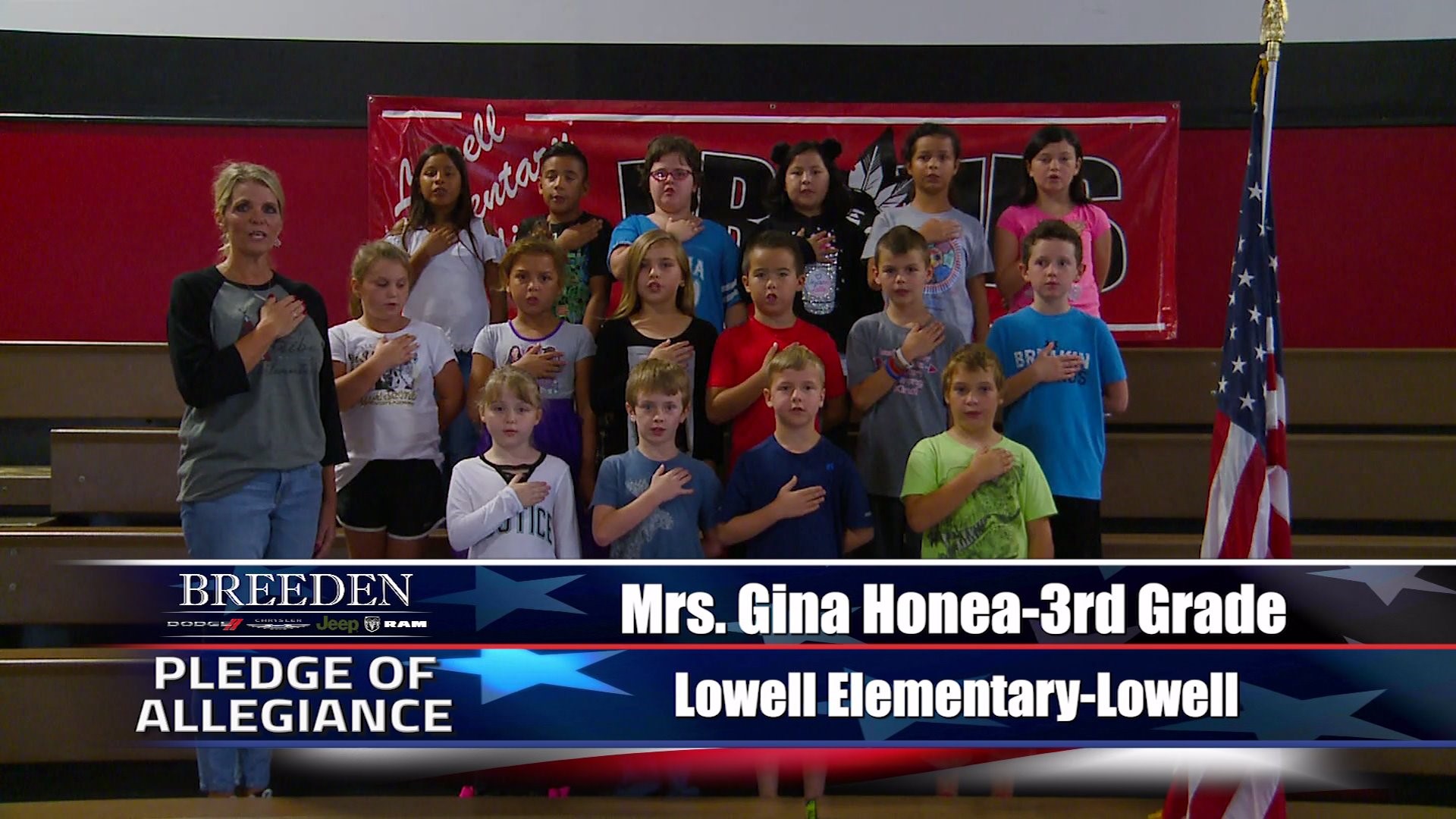 Mrs.Gina Honea  3rd Grade Lowell Elementary, Lowell