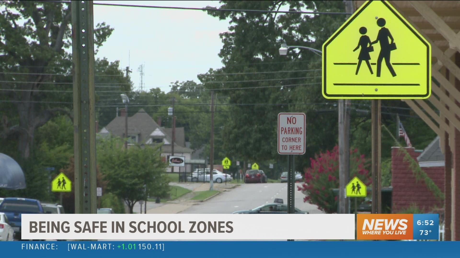 As students return to school for the new semester it's important to understand safety when driving in a school zone.