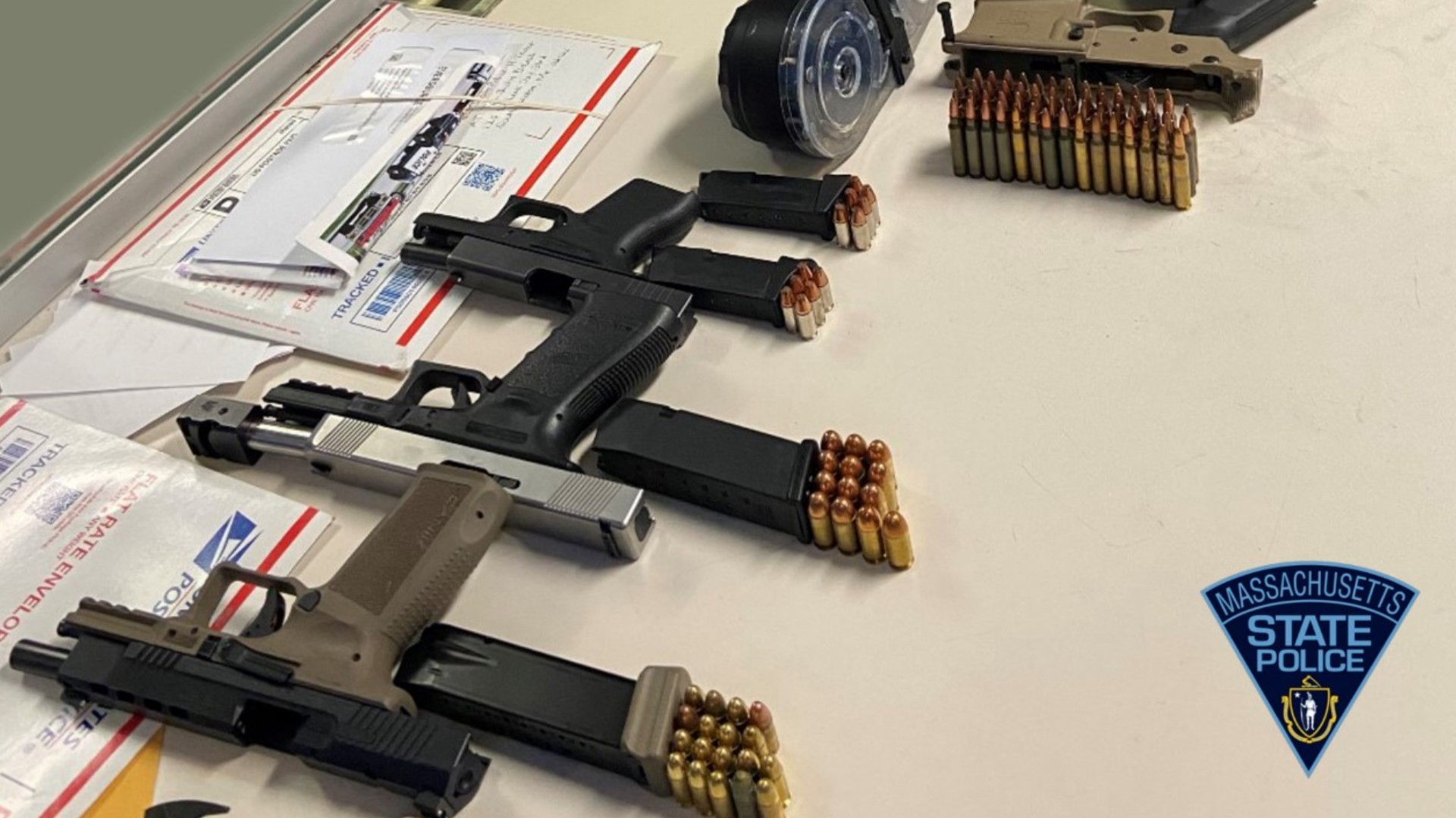 A 20-year-old Bentonville man was arrested in South Boston on Sunday morning for having guns in his car he said he legally purchased in Arkansas.