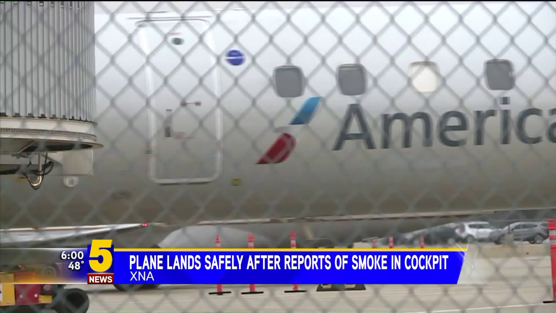 Plane Lands Safely At XNA After Reports Of Smoke In Cockpit