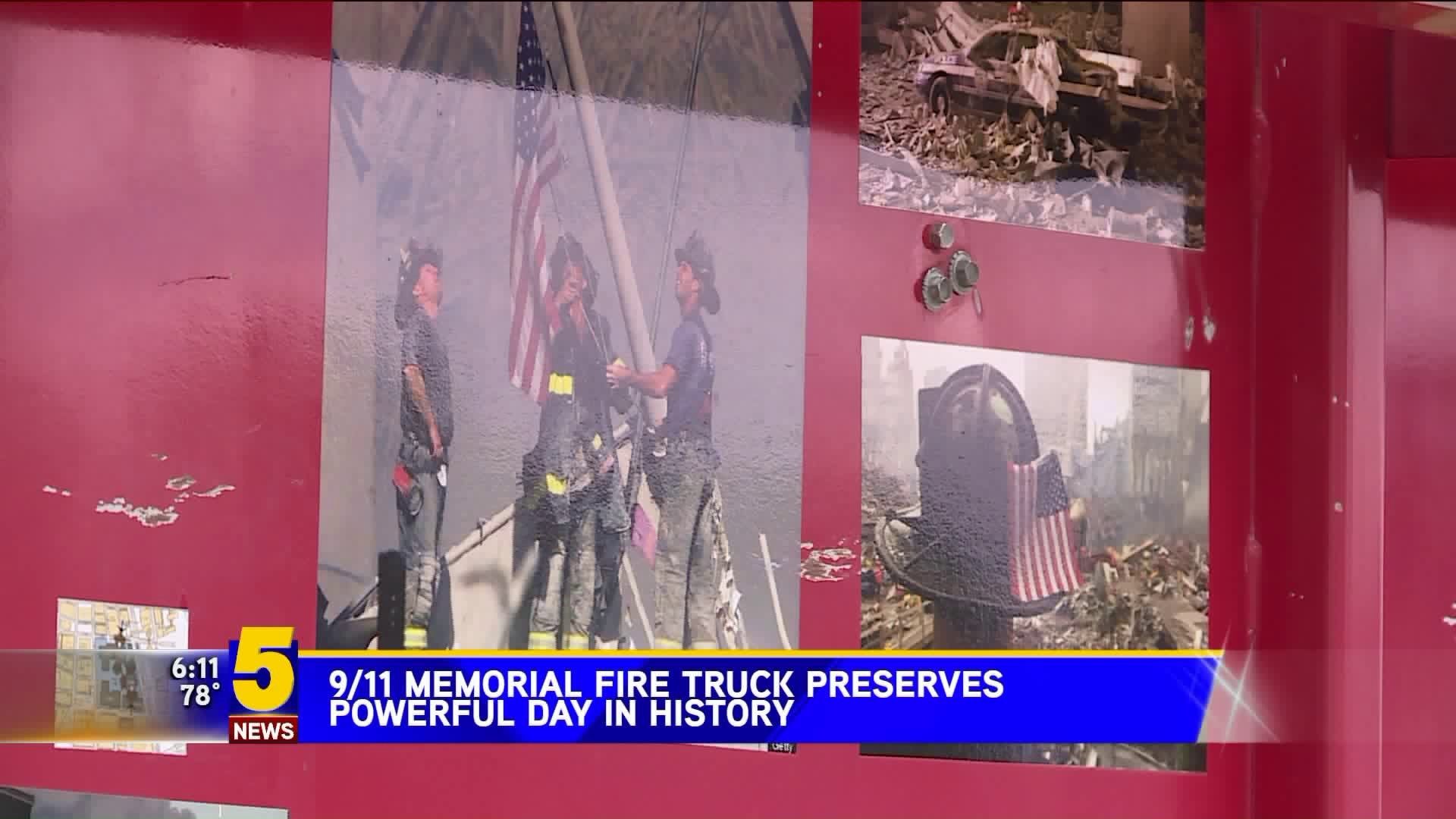 9/11 Memorial Fire Truck Preserves Powerful Day In History