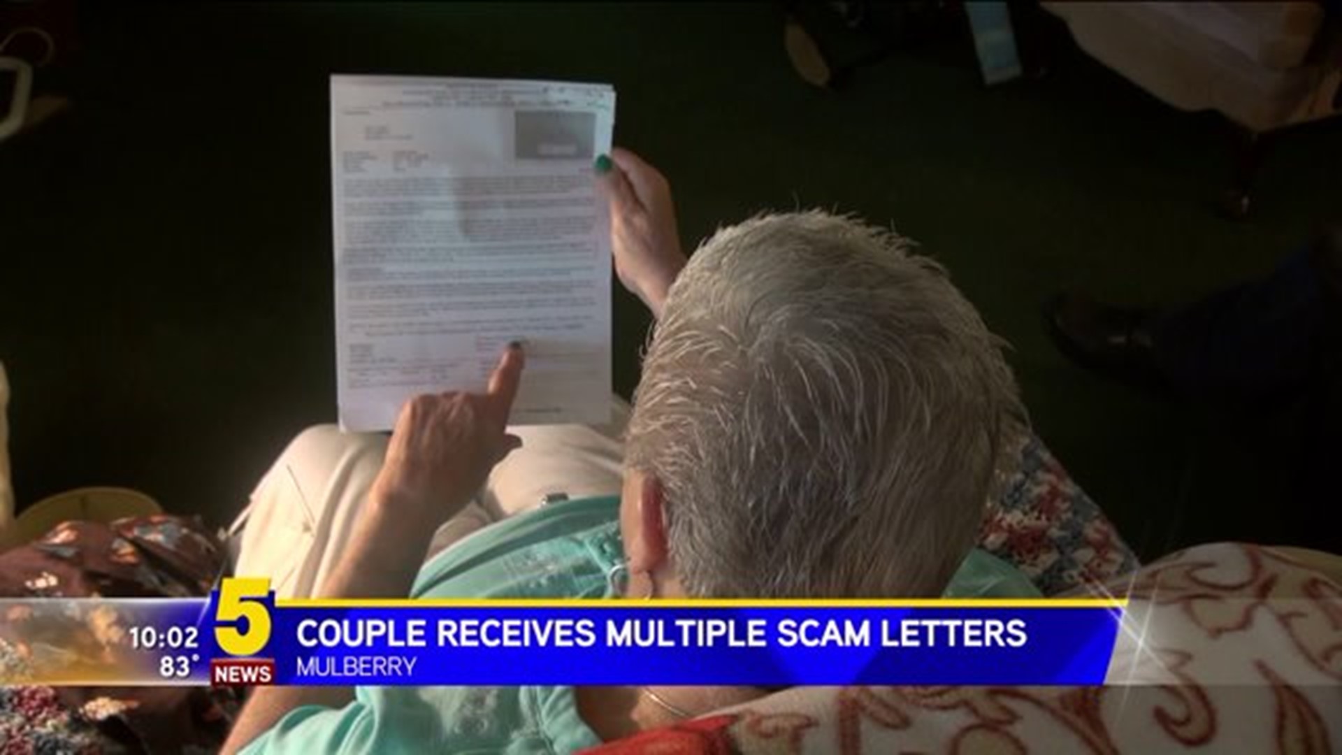 Couple Receives Multiple Scam Letters