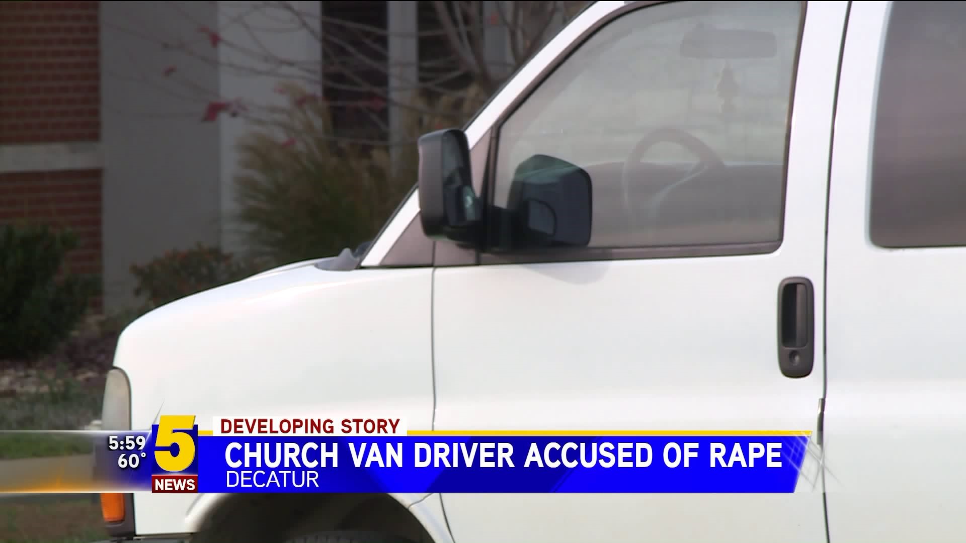 Church Van Driver Accused Of Rape