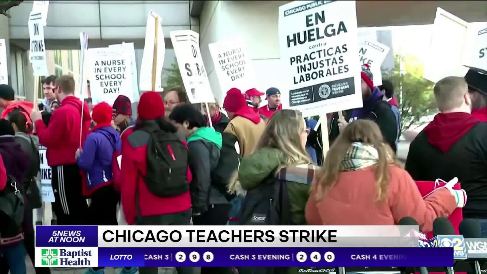 Day 2 Chicago Teachers Strike