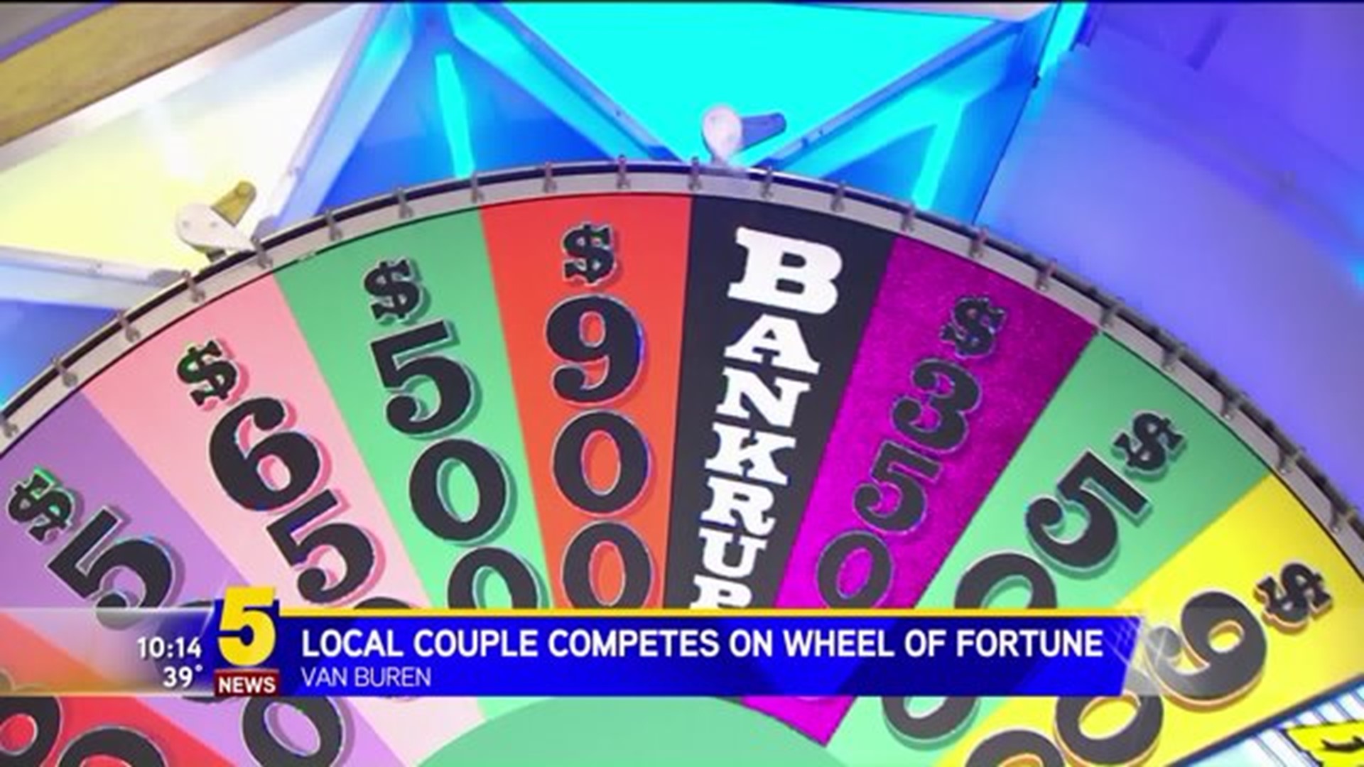 Local Couple Competes On Wheel Of Fortune