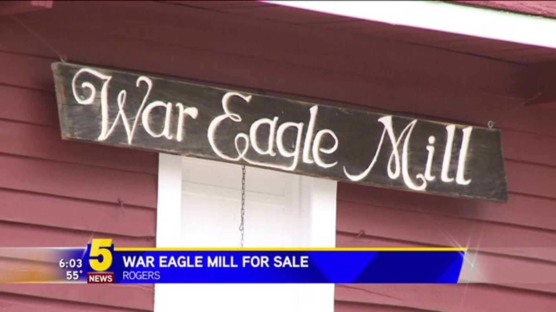 War Eagle Mill For Sale