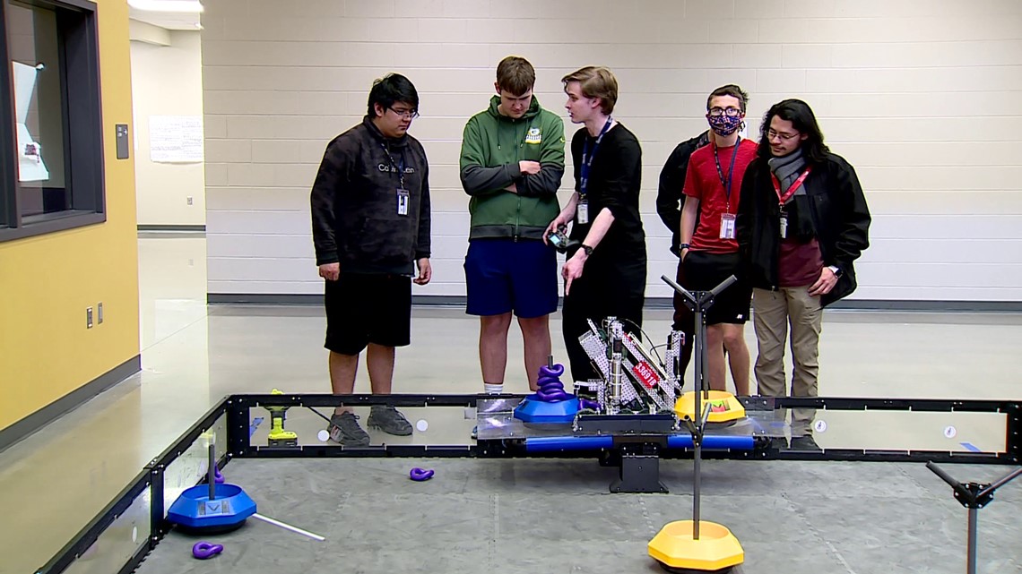 Bentonville West Robotics Club taking love for building to world competition - Image