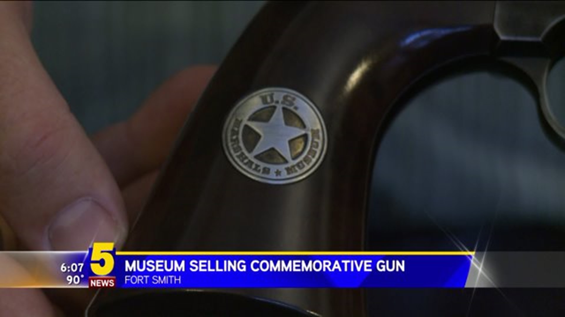 U.S. Marshals Museum Commemorative Gun