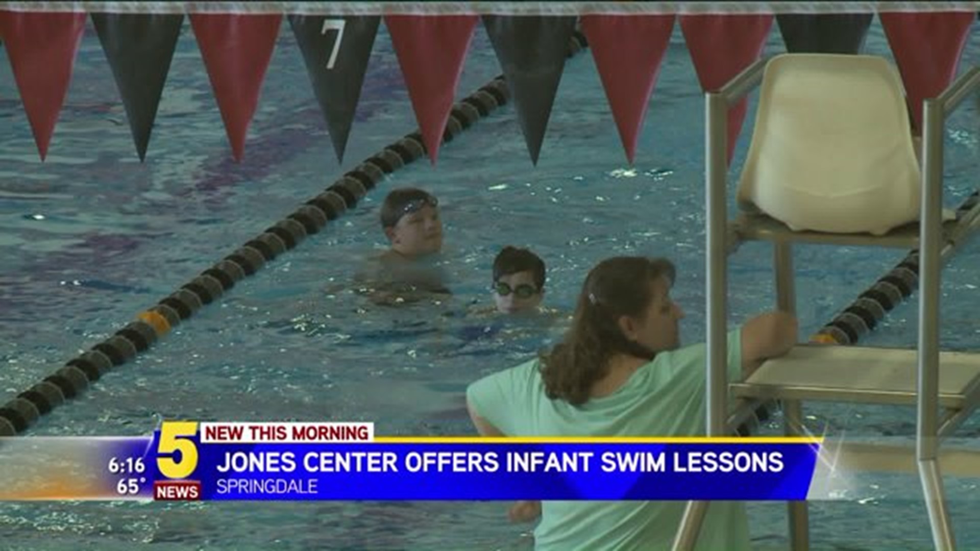 Swim Lessons At Jones Center