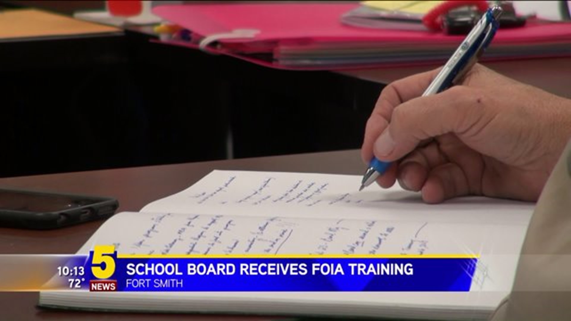 School Board Receives FOIA Training