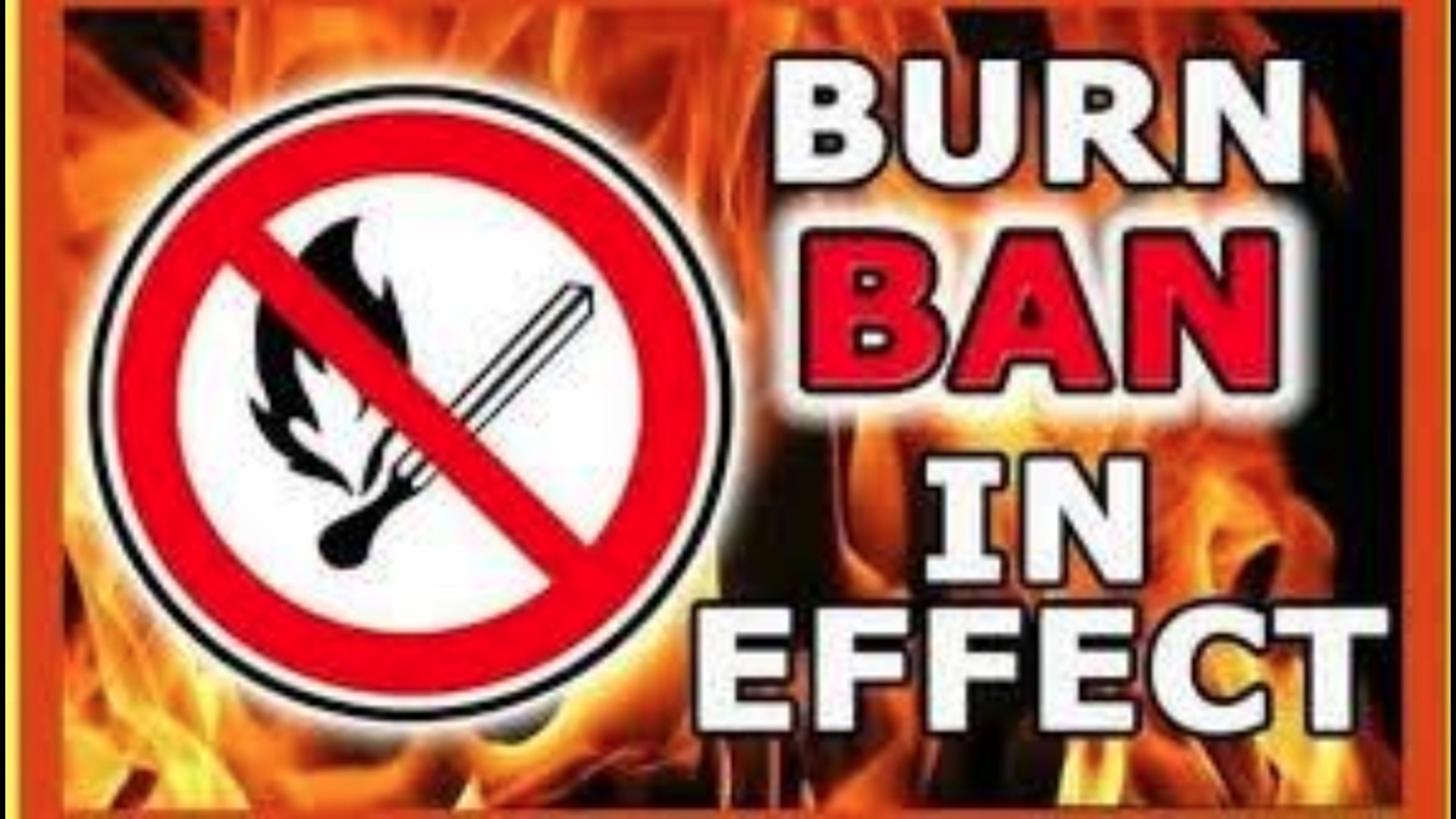 Almost the entire state of Arkansas is under a burn ban as the wildfire danger stays at a "high" category.