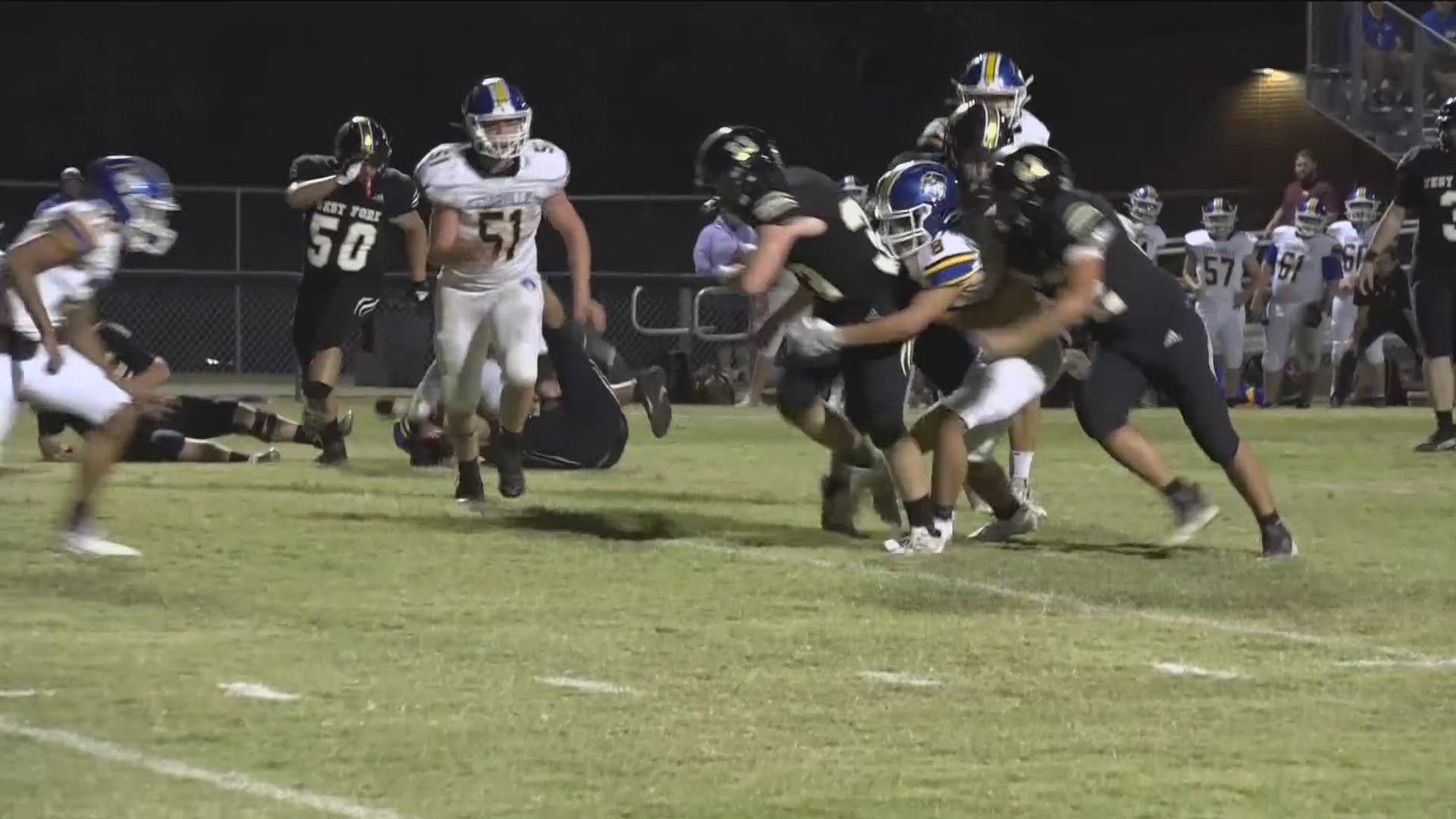 Gentry went up against Green Forest during Football Friday Night Week Six.