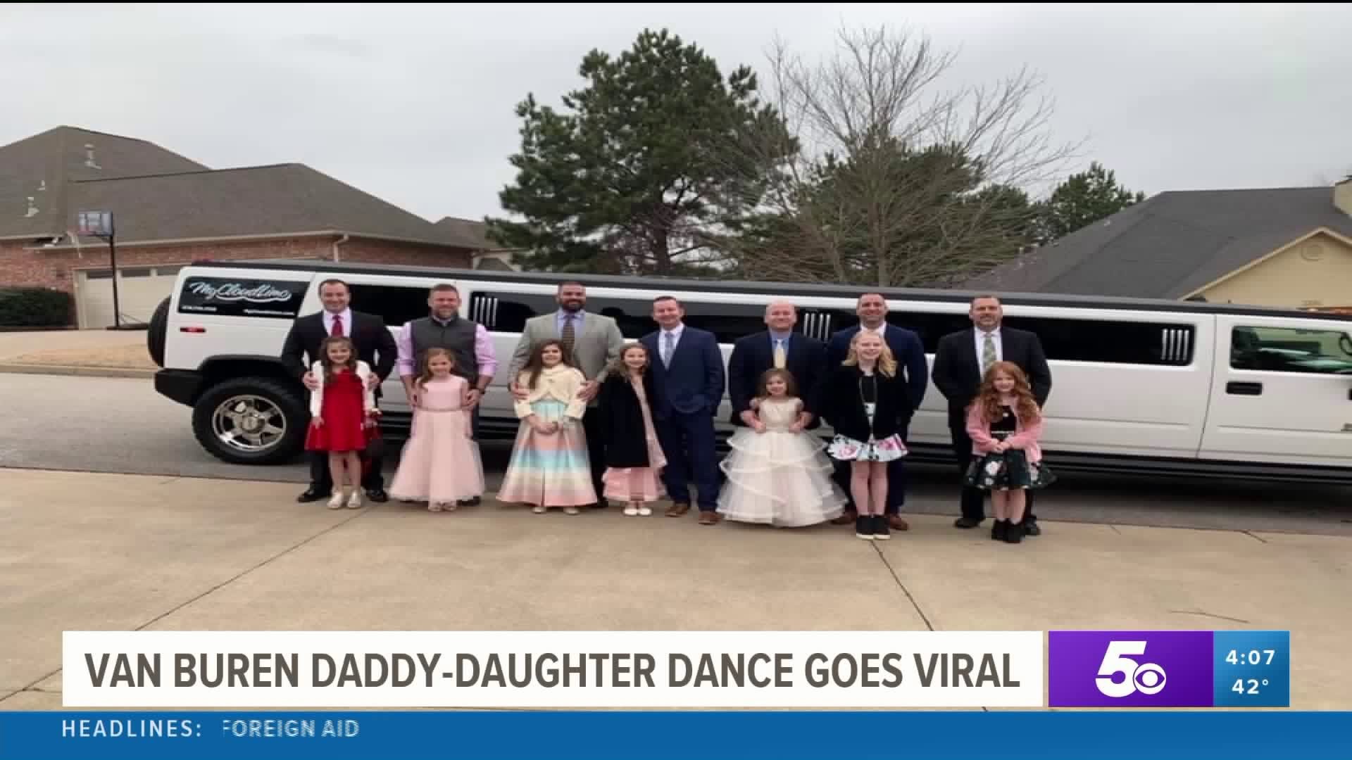 Van Buren Officer Surprises Second-Grader By Taking Her To Daddy/Daughter Dance