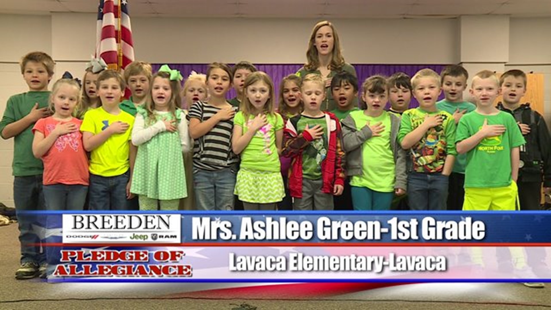 Lavaca Elementary, Lavaca - Mrs. Ashlee Green - 1st Grade