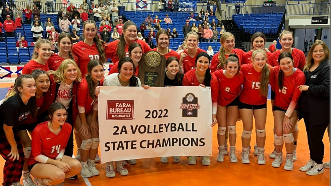 Mansfield volleyball wins third straight 2A state title