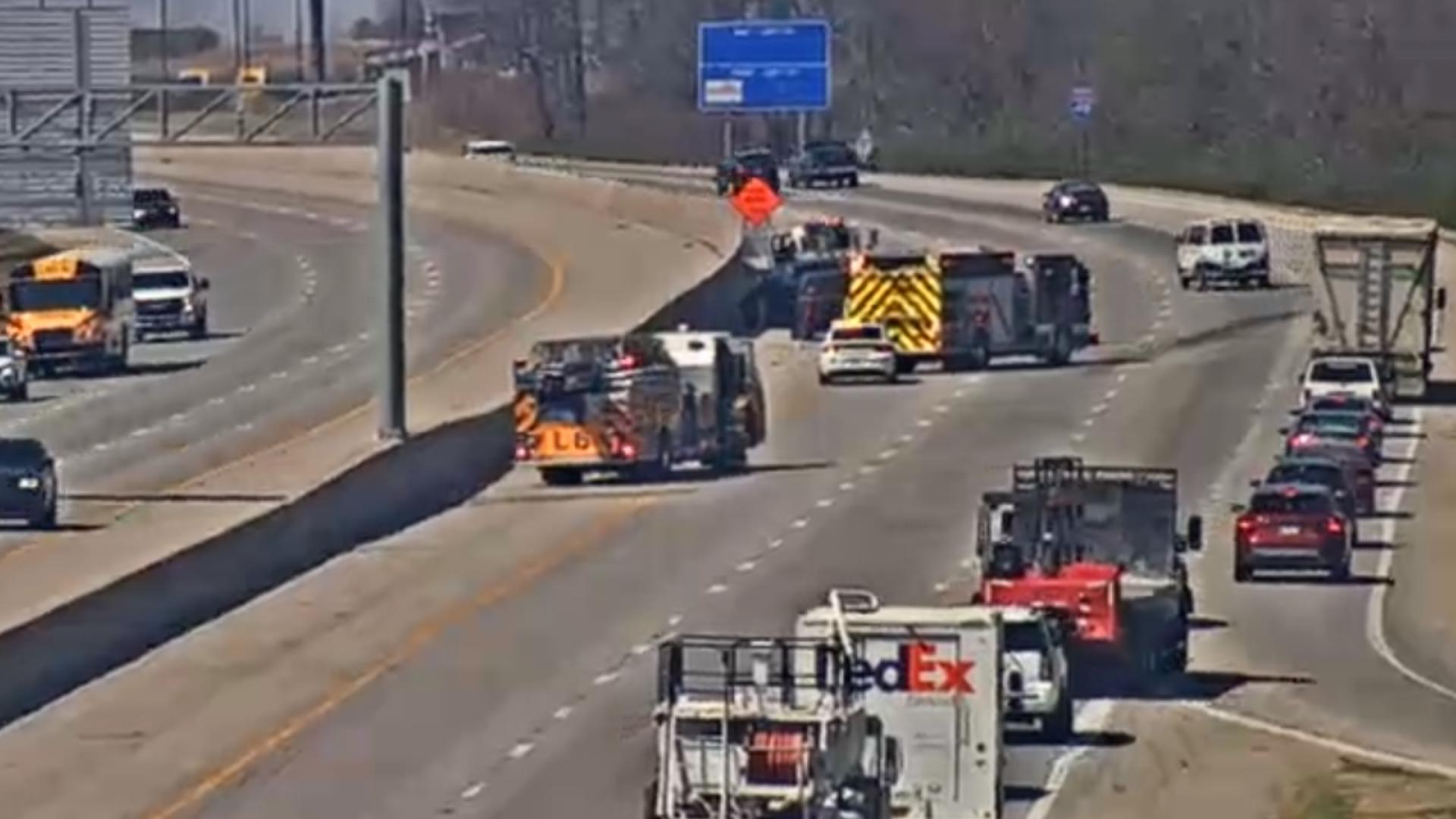 Crews respond to crash with injuries slowing traffic on I-49 in ...