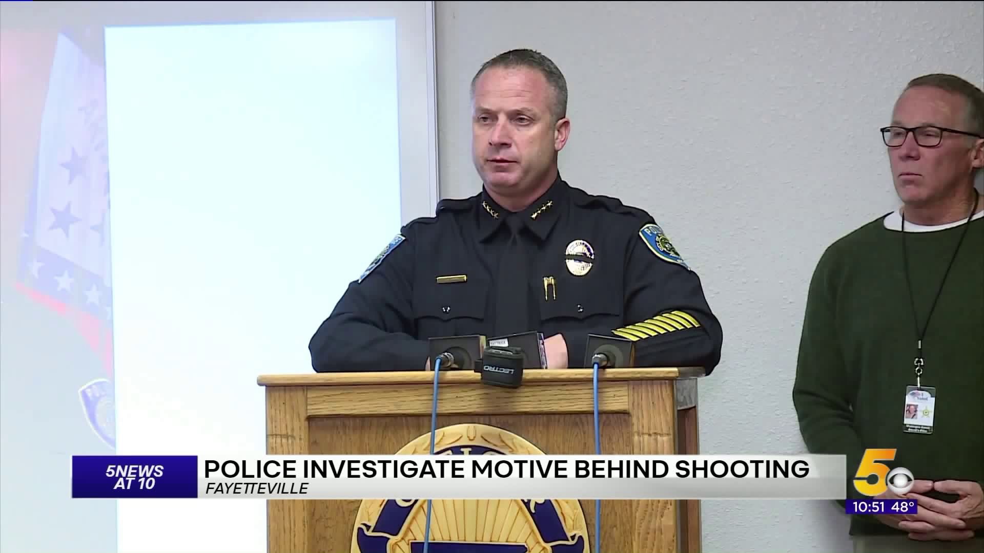Police investigate motive behind Fayetteville officer shooting