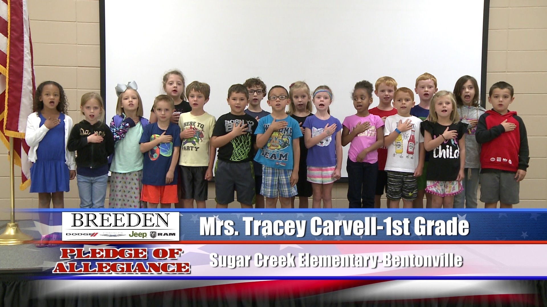 Mrs. Tracey Carvell  1st Grade  Sugar Creek Elementary  Bentonville