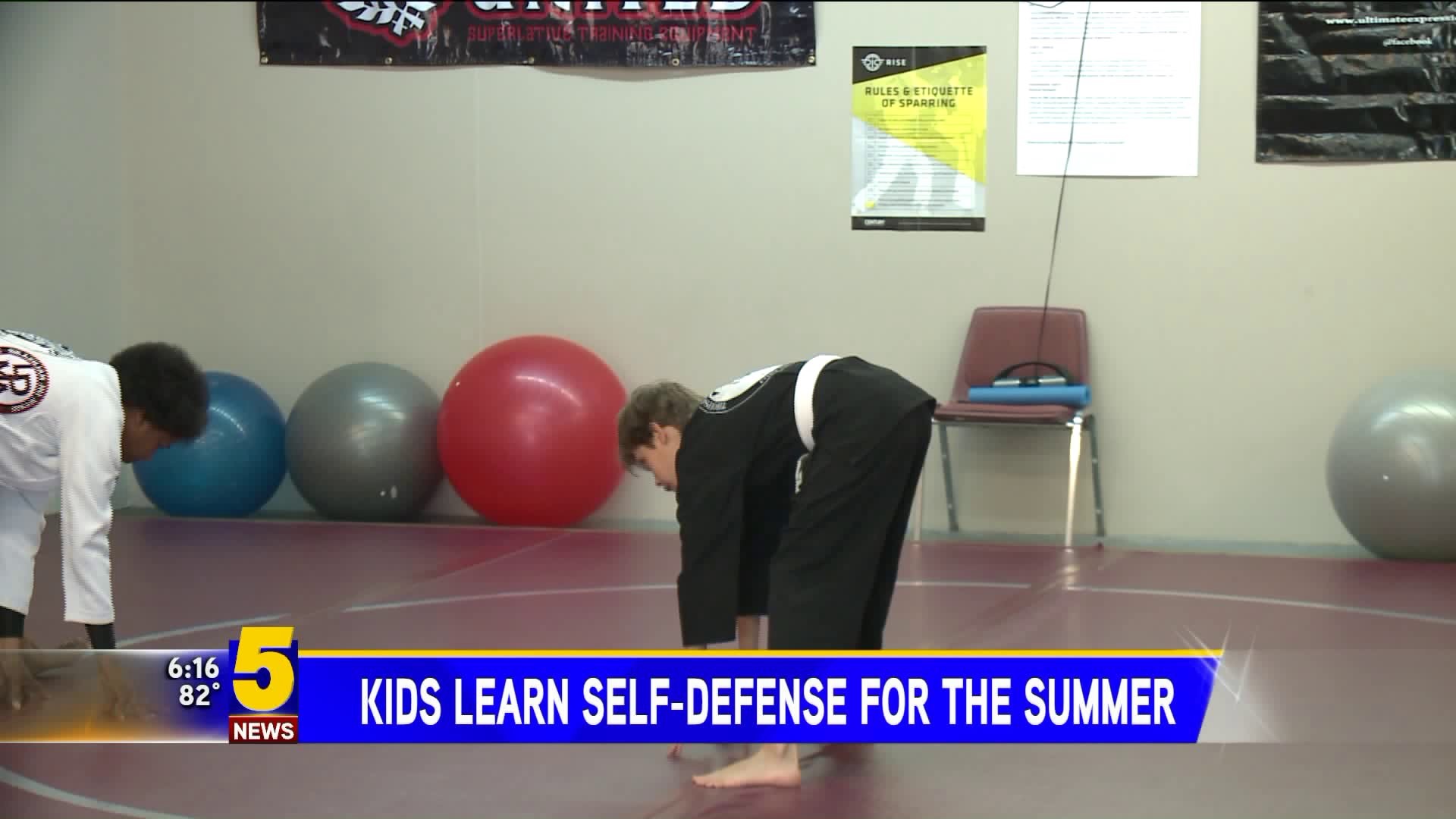 Kids Learn Self-Defense For Summer