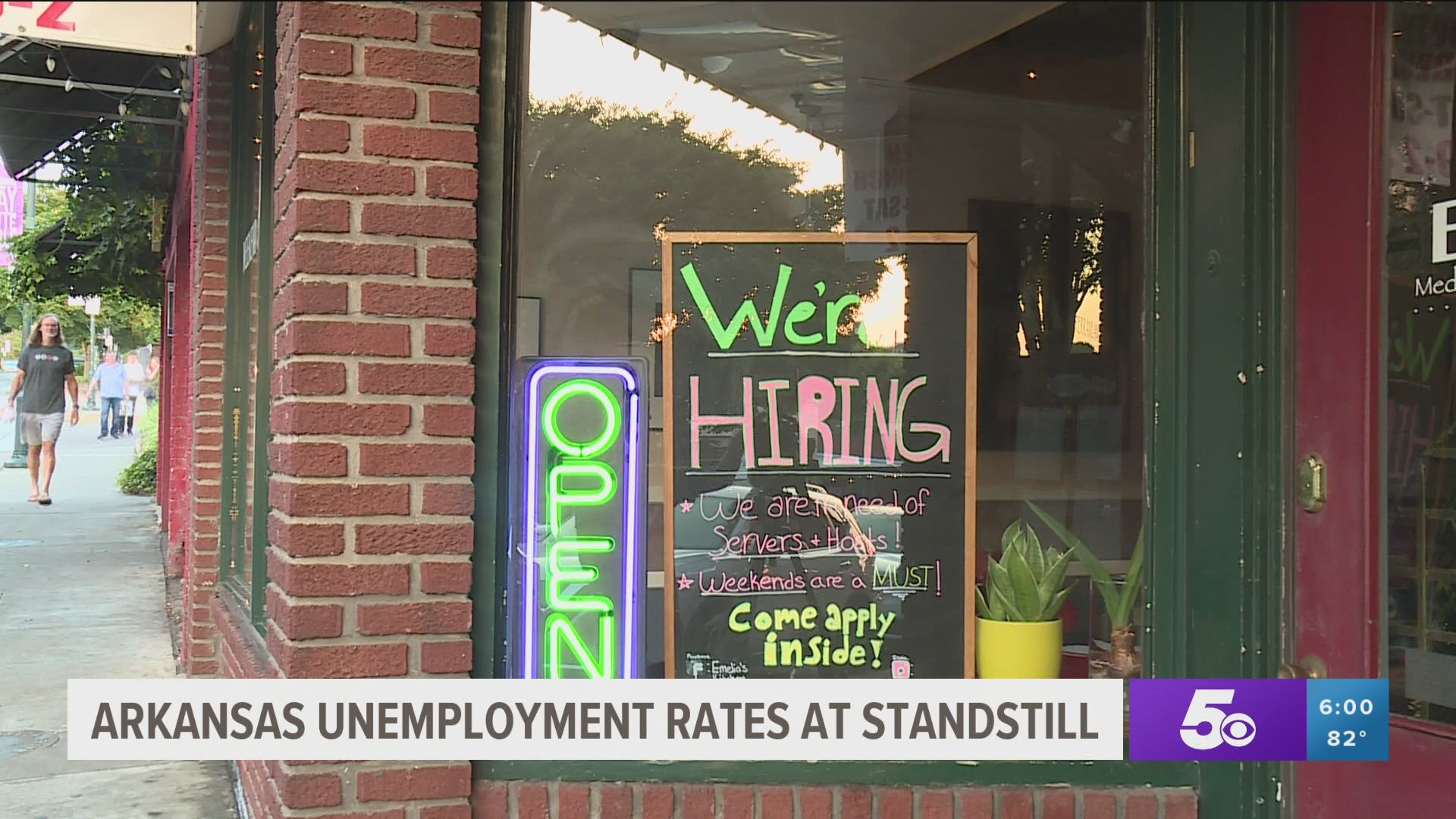 Arkansas unemployment rates remain below the national average, even with thousands of jobs still open.