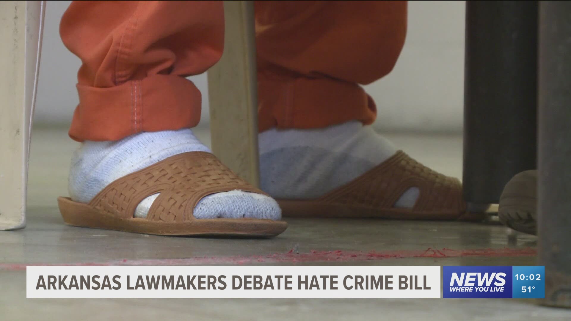 In Arkansas, the debate over a hate crimes bill turned into a spat between lawmakers Wednesday, who then went on to pass a scaled-back measure.