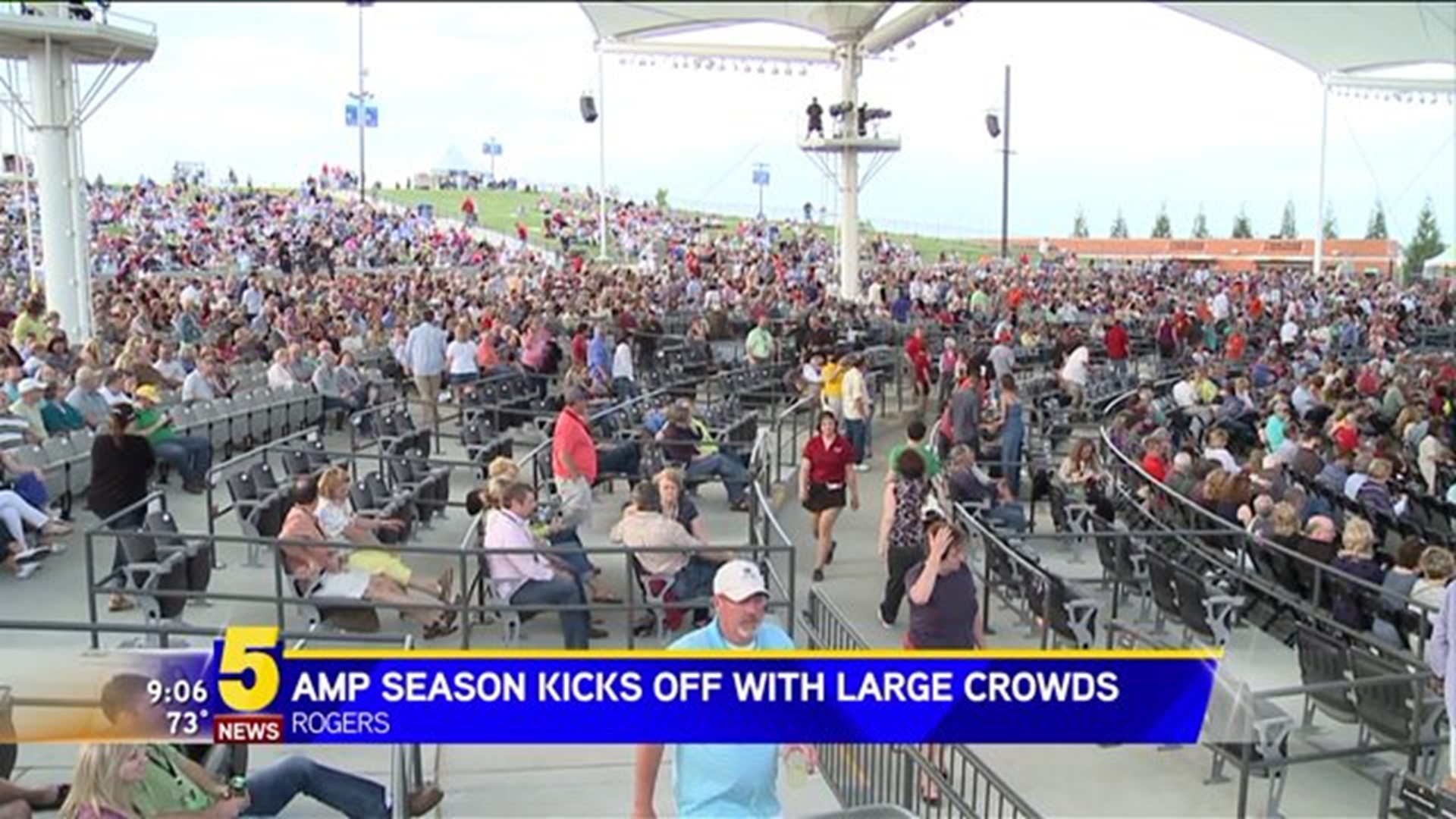 AMP Season Kicks Off With Large Crowds