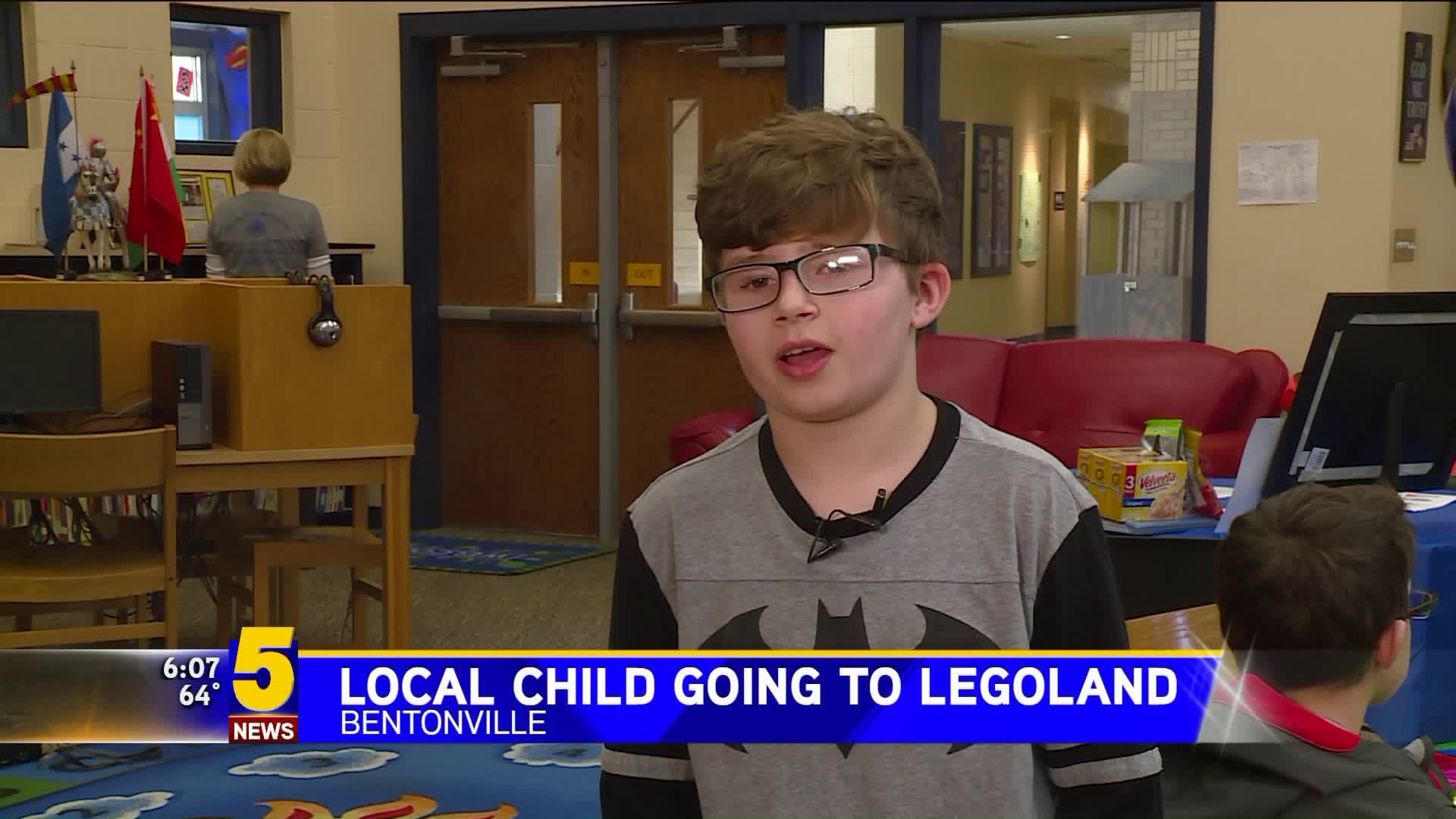 Local Child Going To Legoland