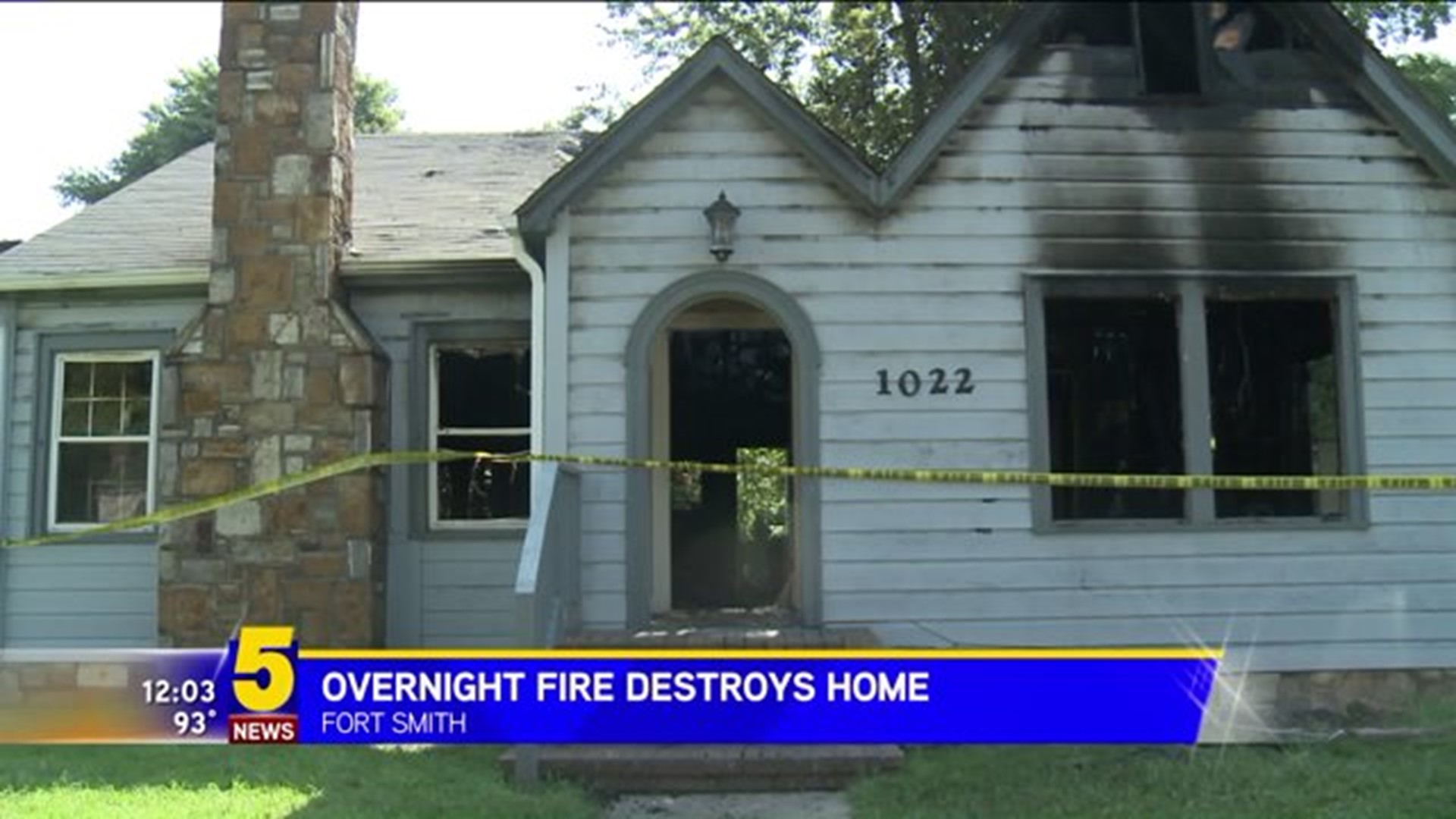 PHOTOS: Fort Smith Home Destroyed In Early Morning Fire | 5newsonline.com