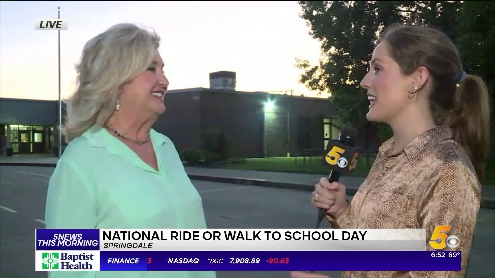 Walk Or Ride To School Day, Part 4
