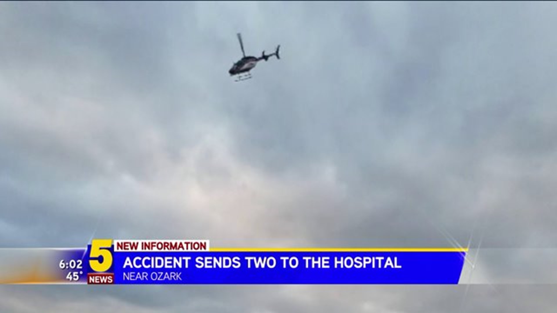 Accident Sends Two To The Hospital