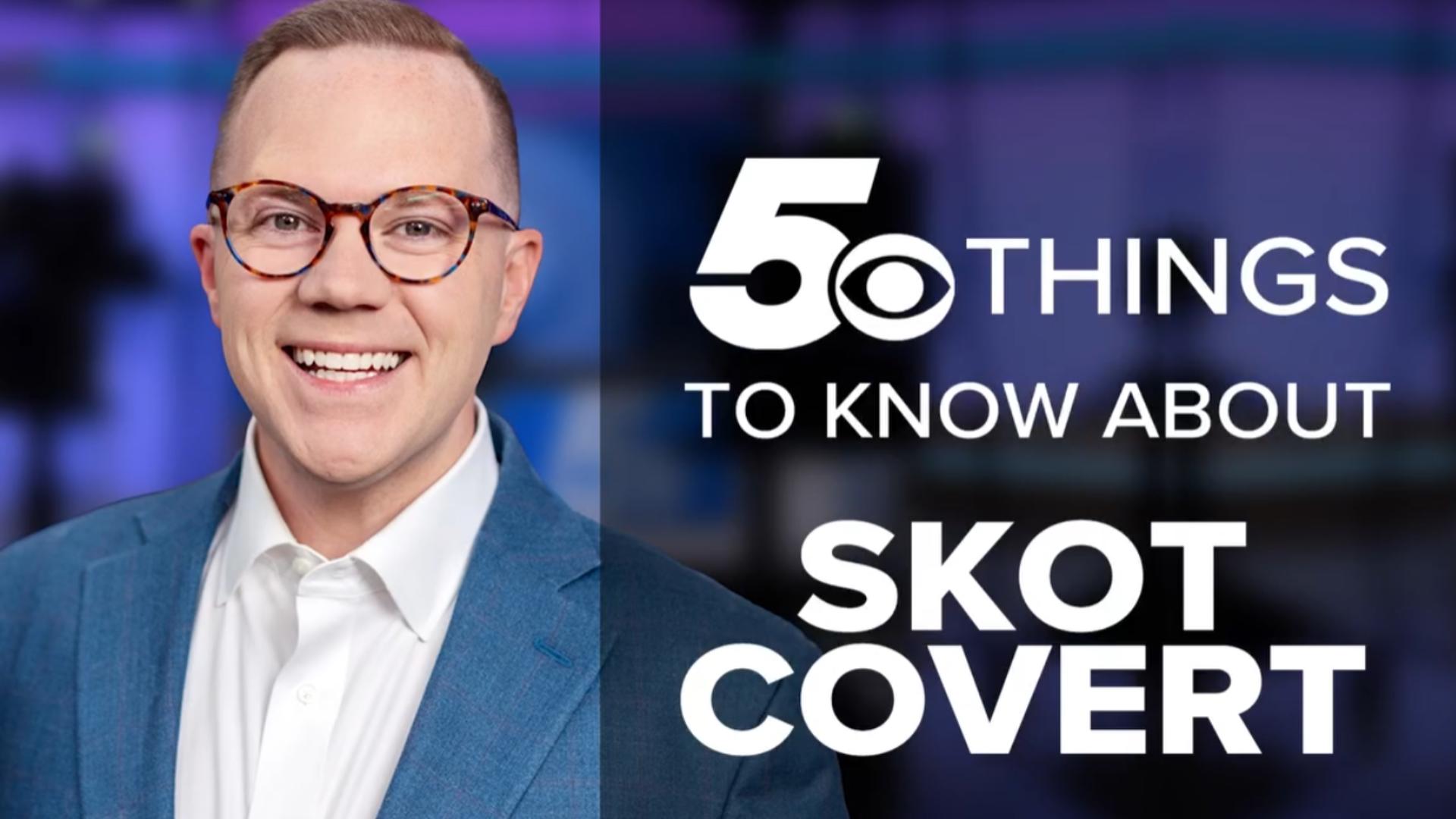 Meet our new 5NEWS Chief Meteorologist, Skot Covert! Here are 5 things he shares about himself.