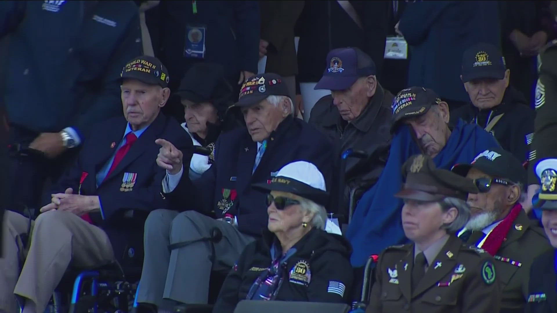 Members of the Arkansas congressional delegation are in France to mark D-Day.