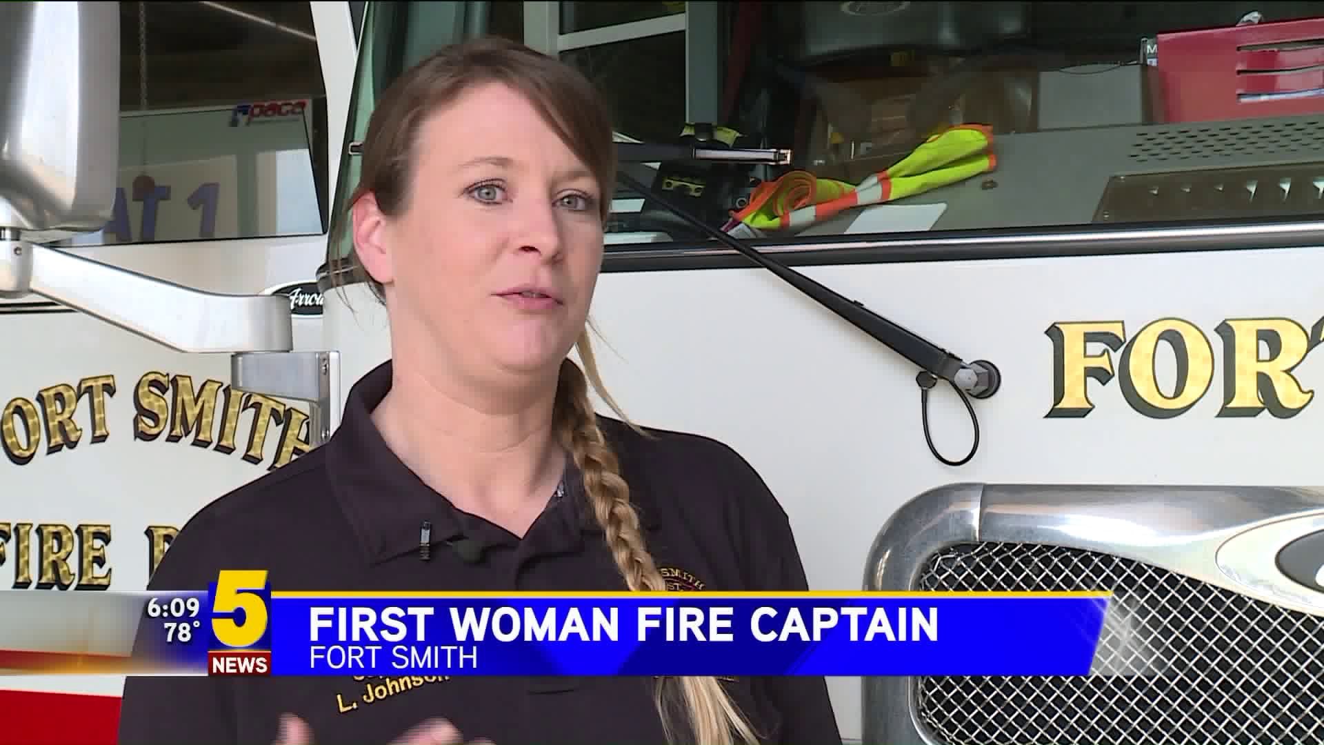 Fort Smith First Woman Fire Captain