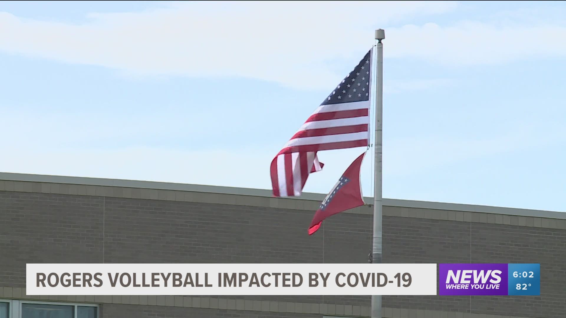 Rogers Public Schools Volleyball Impacted by COVID-19
