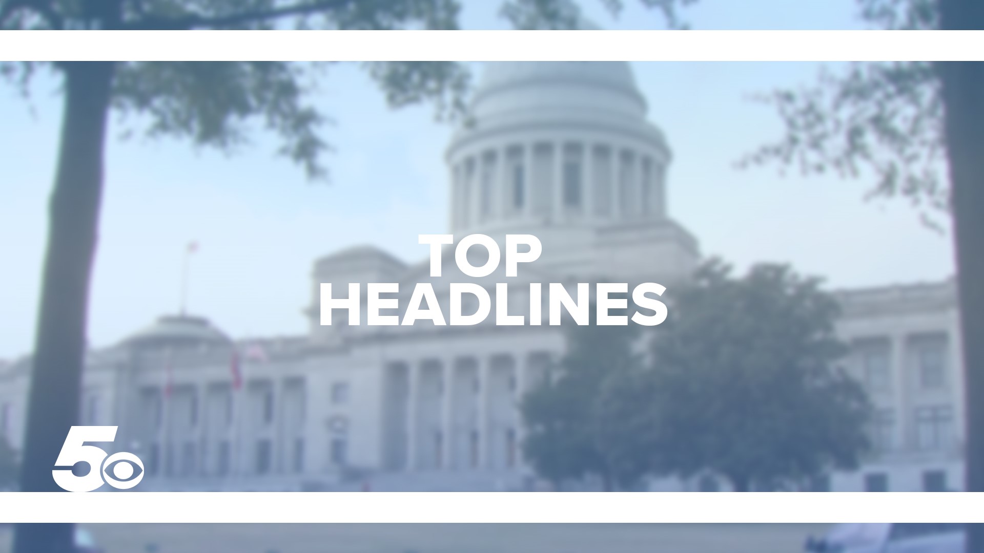 Take a look at some of today's top headlines for local news across the area!