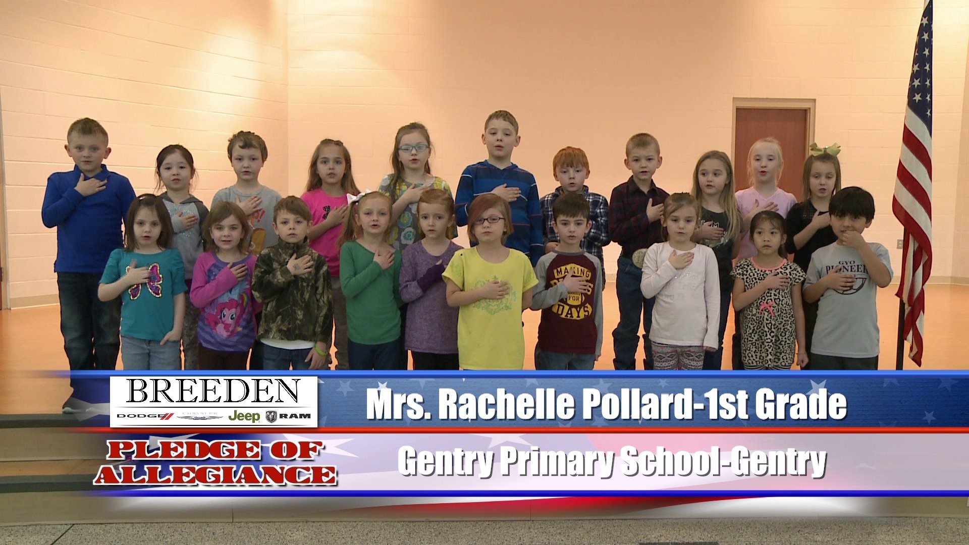 Mrs. Rachelle Pollard  1st Grade  Gentry Primary School - Gentry