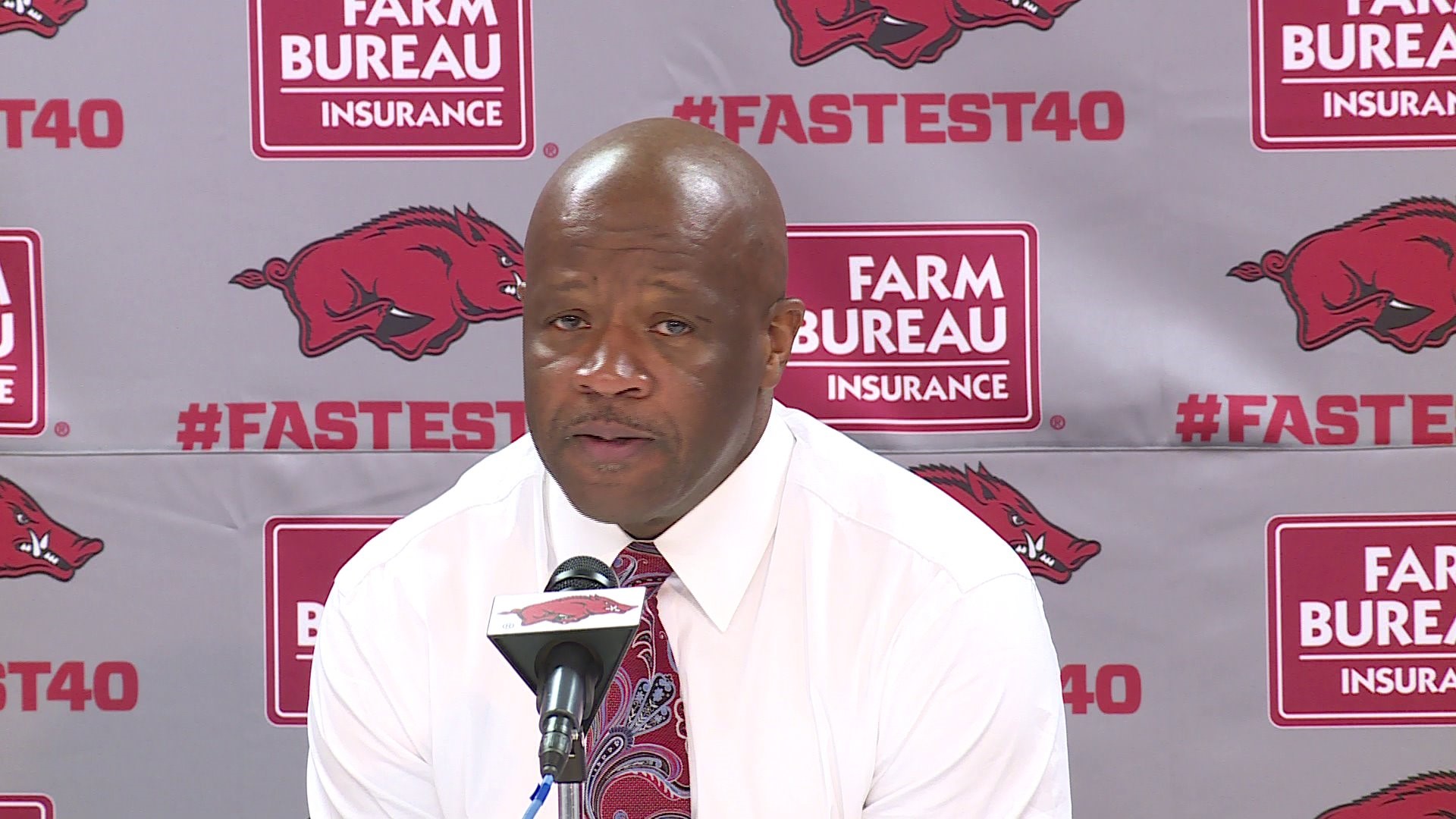 Mike Anderson Recaps Loss To Western Kentucky