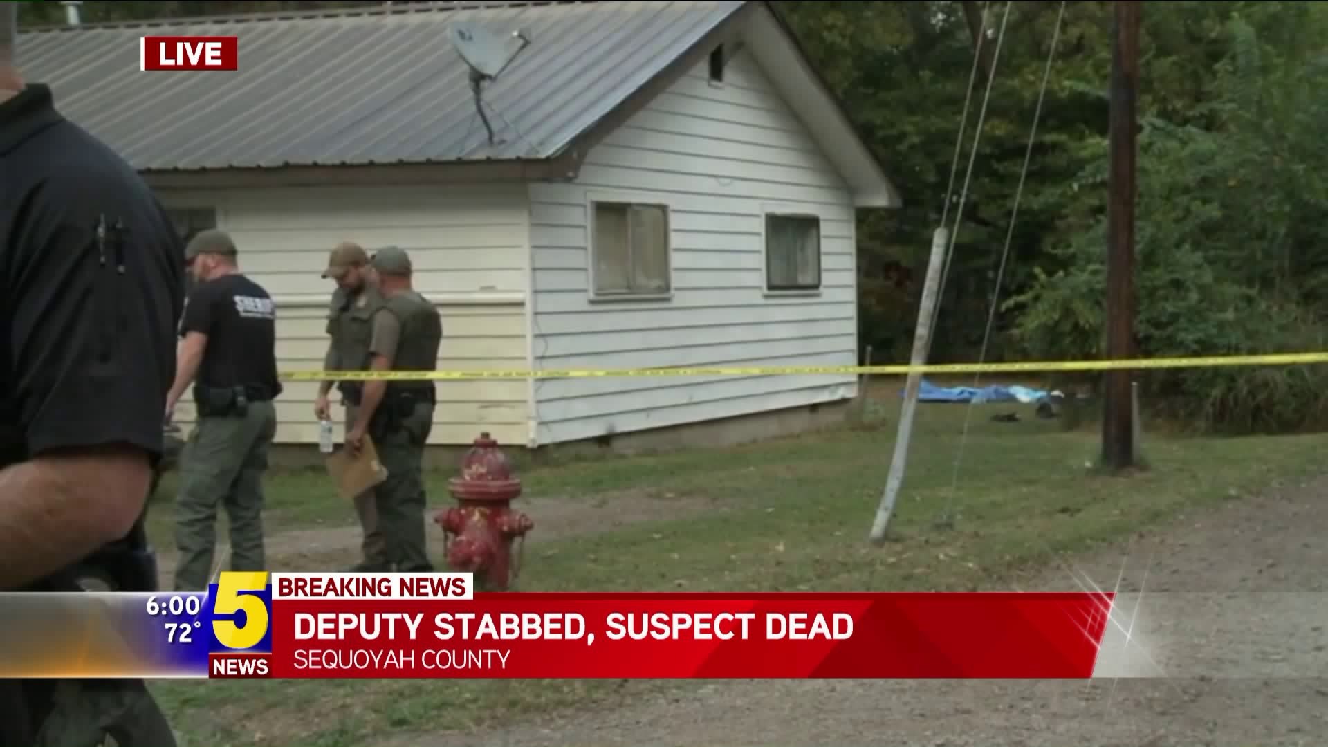 Deputy Stabbed, Suspect Dead