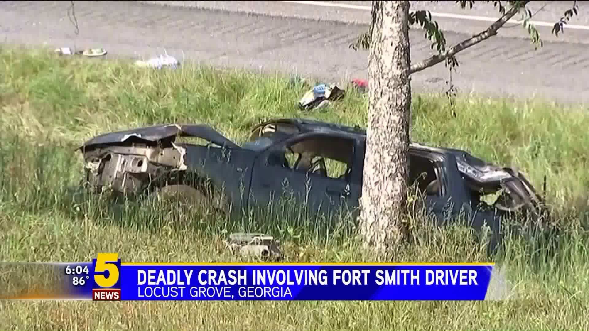Georgia Crash Involves Fort Smith Driver